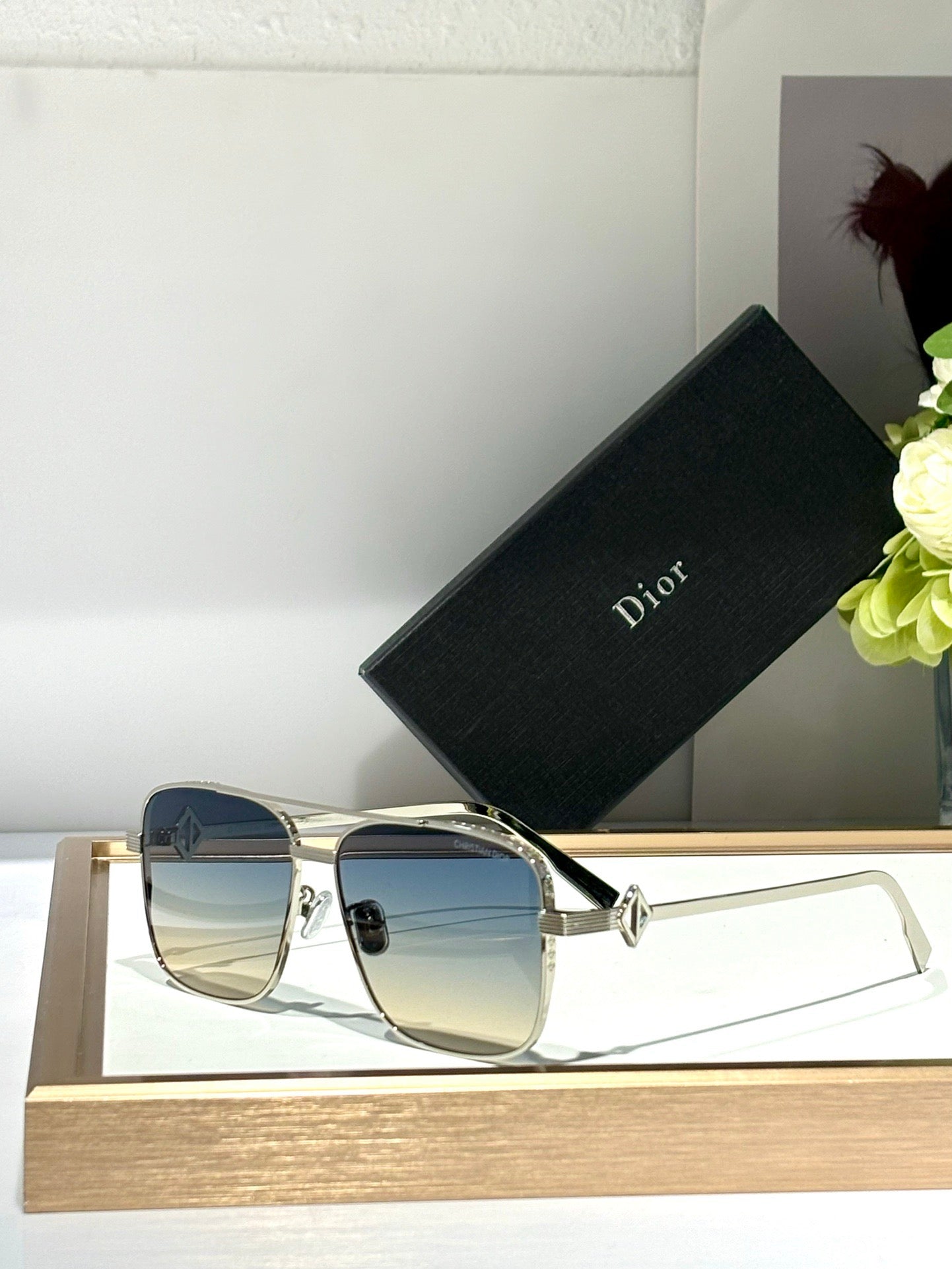 DIOR CD Diamond S9F Unisex Sunglasses✨