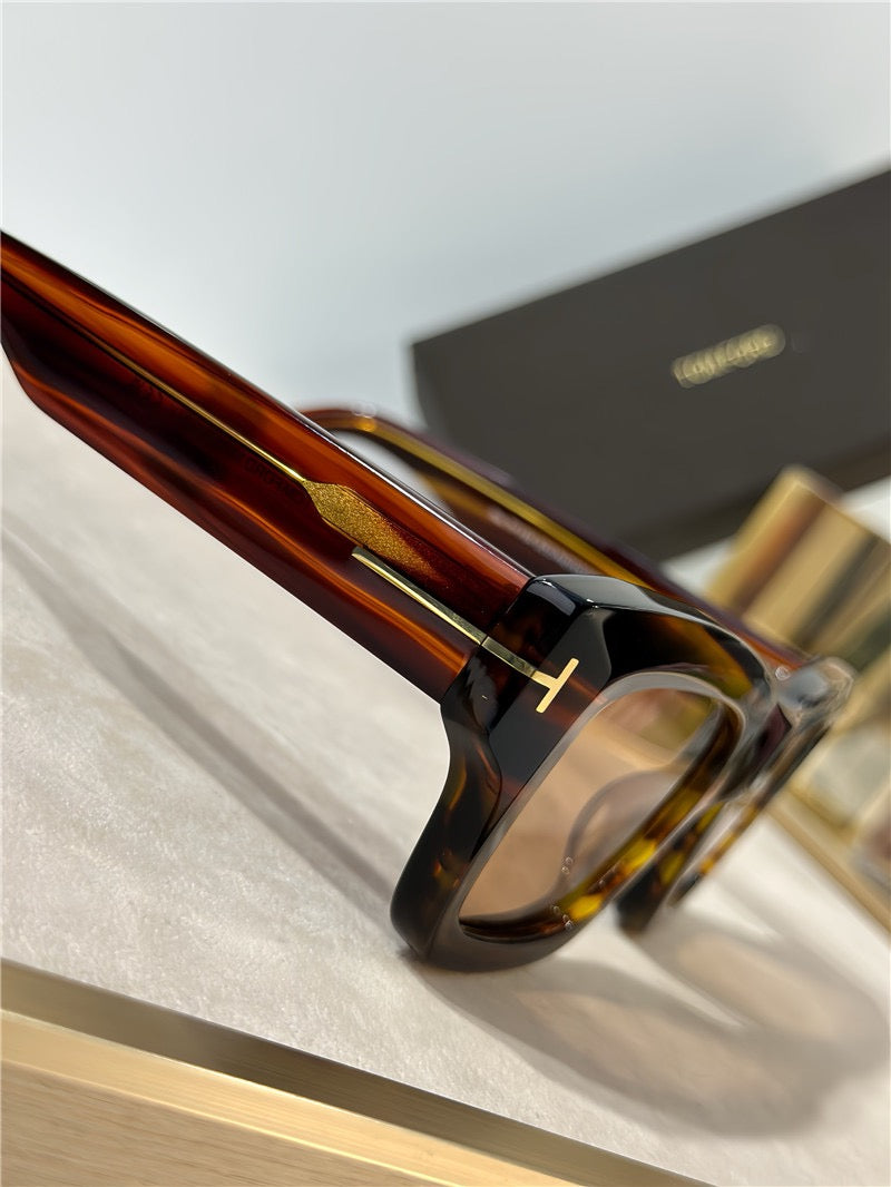 TOM FORD ILIAS FT1154 Acetate Square Sunglasses ✨