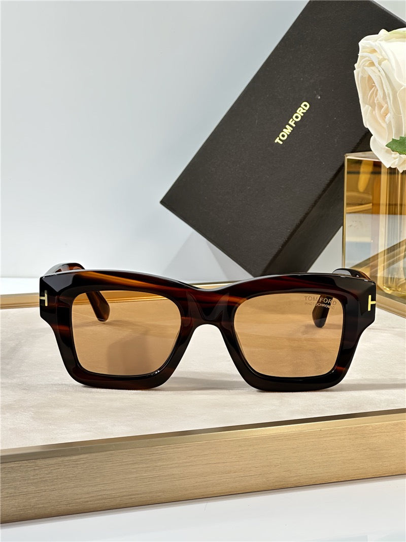 TOM FORD ILIAS FT1154 Acetate Square Sunglasses ✨