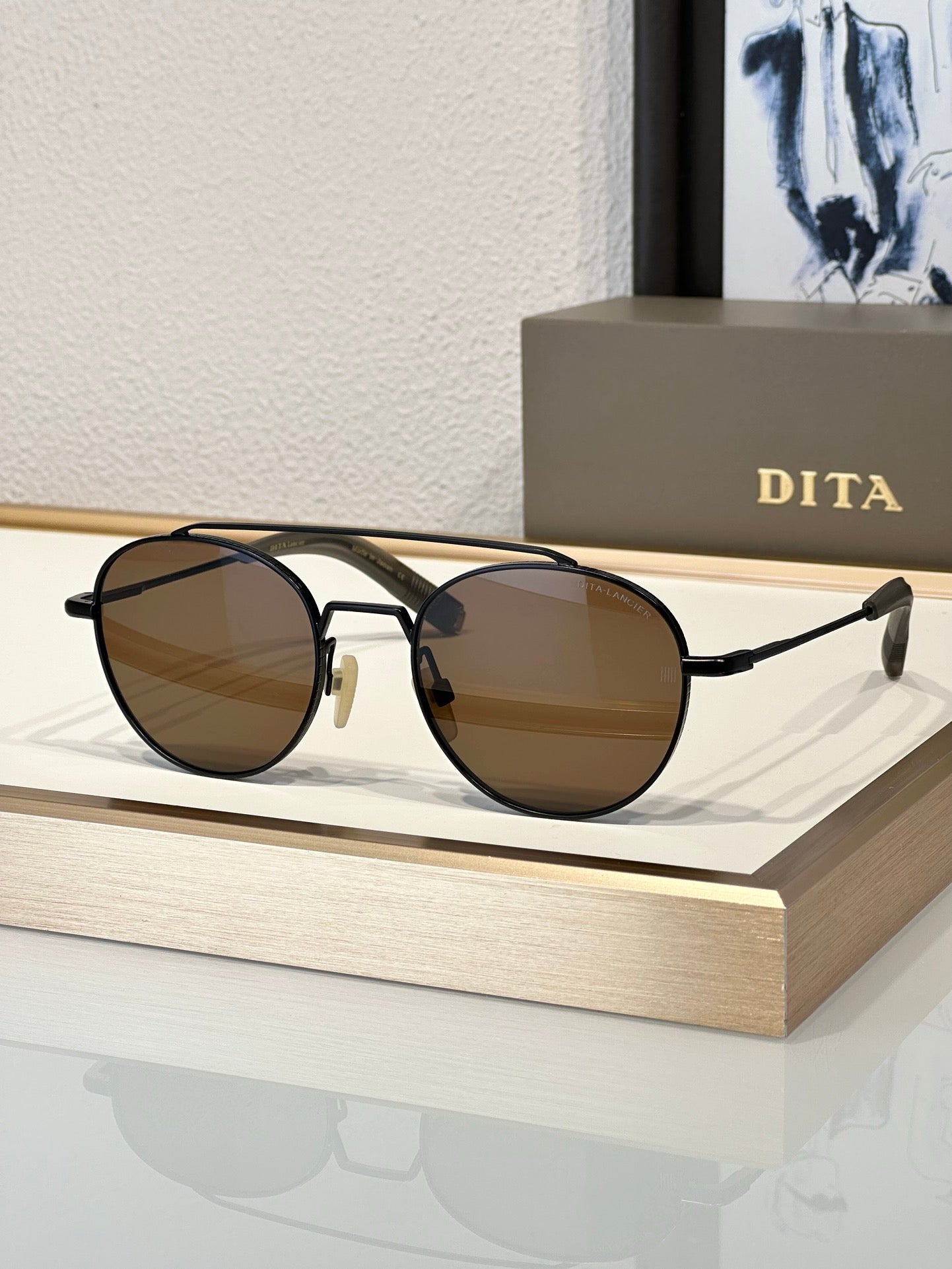 DITA Eyewear LANCIER DLS 103 01  LSA-103 POLARISED Sunglasses 🔱