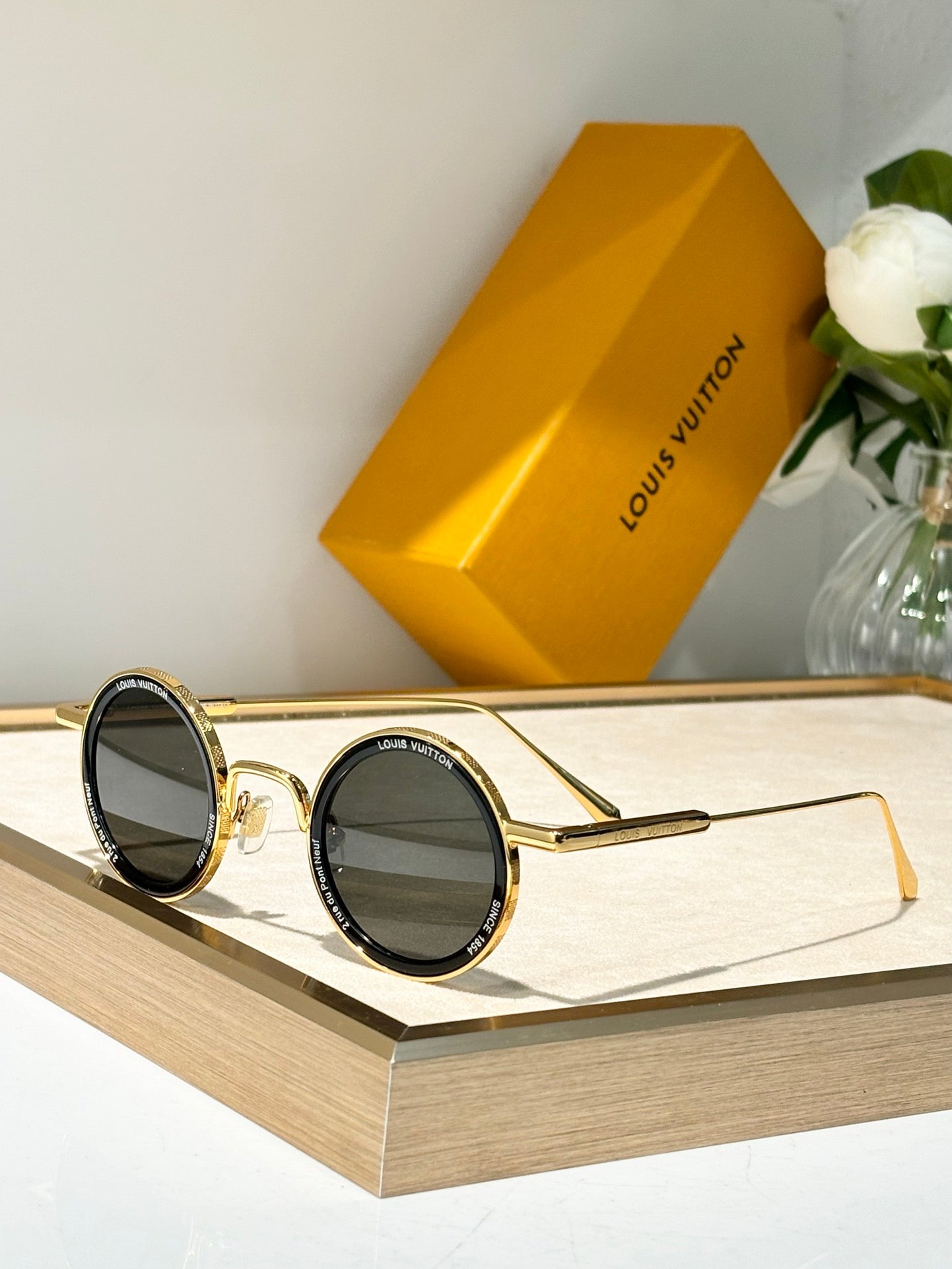 Louis Vuitton Z2223U New LV Super Vision Metal Round Sunglasses  ✨