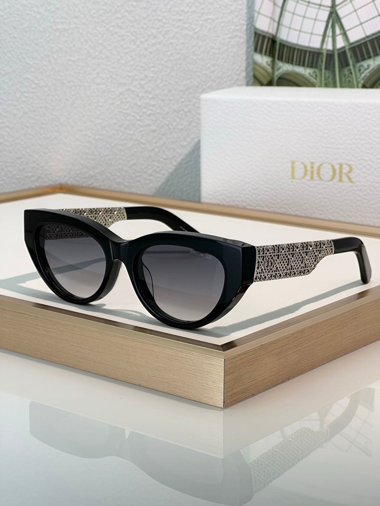 DIOR DioRésille B1I Black Butterfly Sunglasses✨