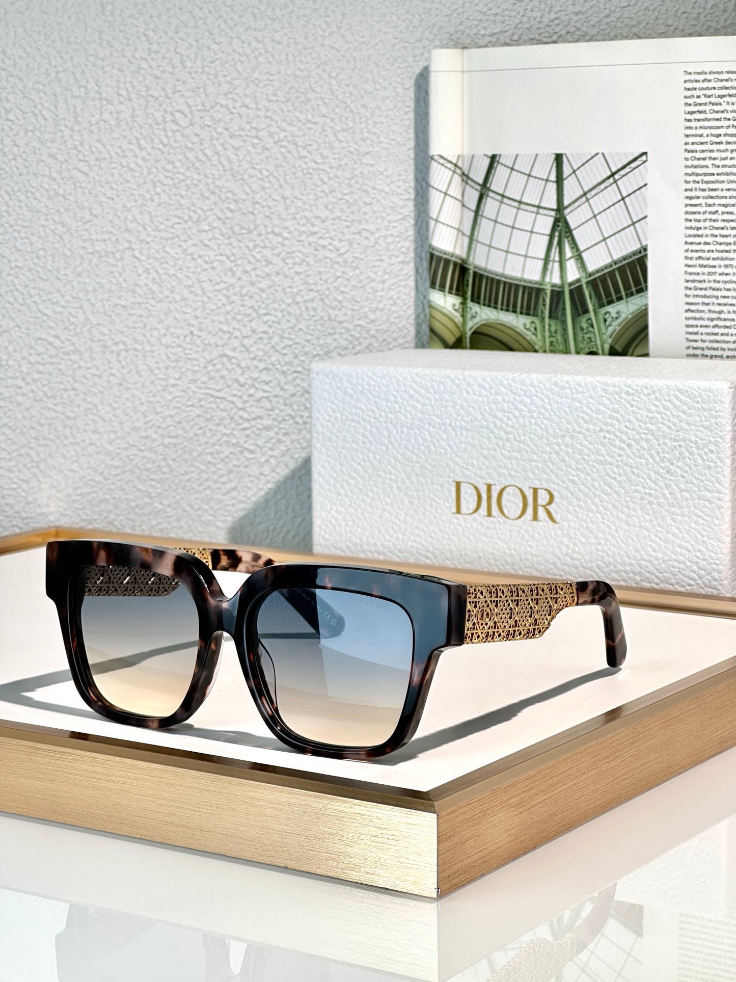 DIOR DioRésille S1I Black Square Sunglasses✨