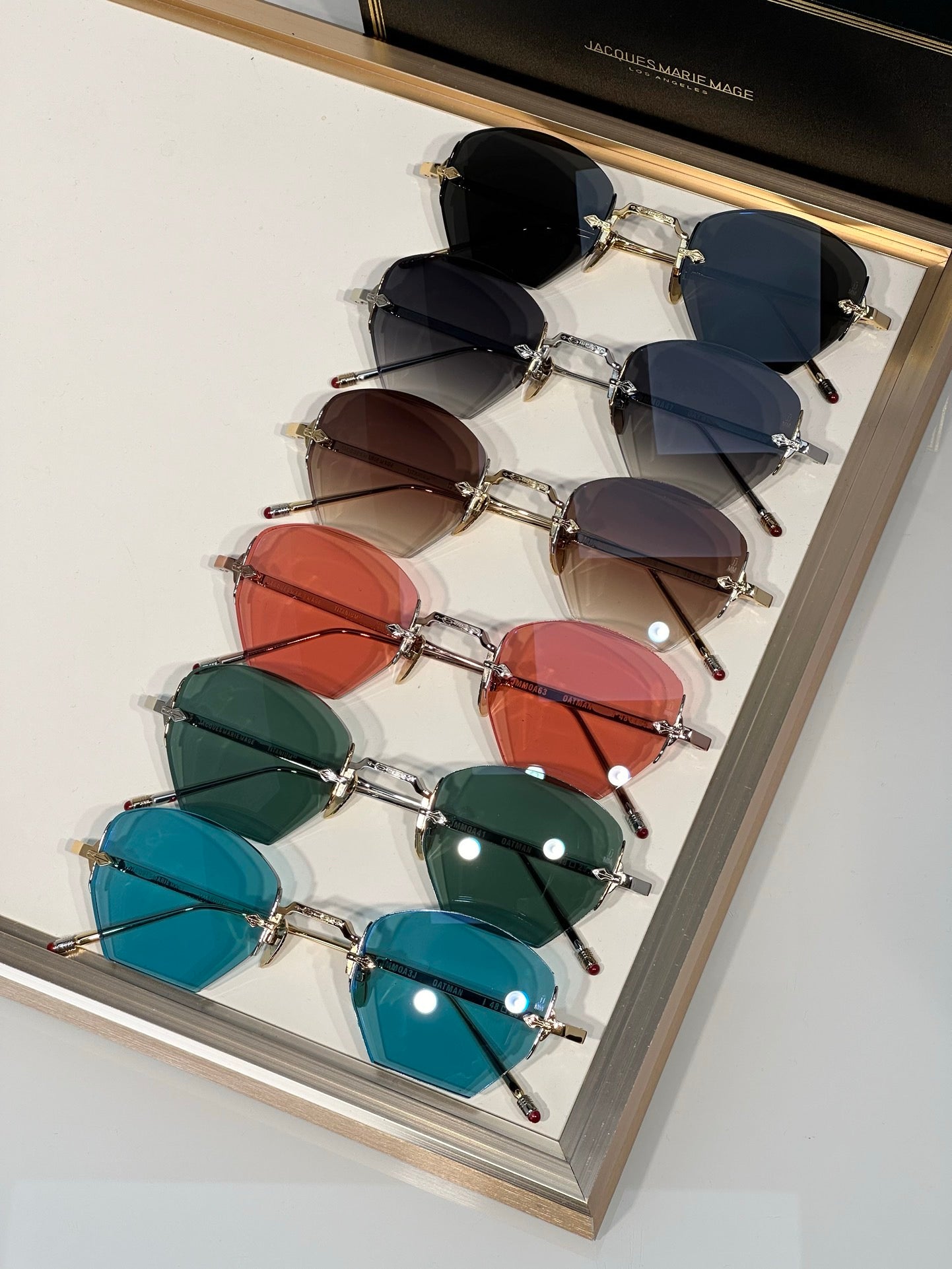 Jacques Marie Mage OATMAN 48mm Lens Sunglasses ✨$1250 - buyonlinebehappy