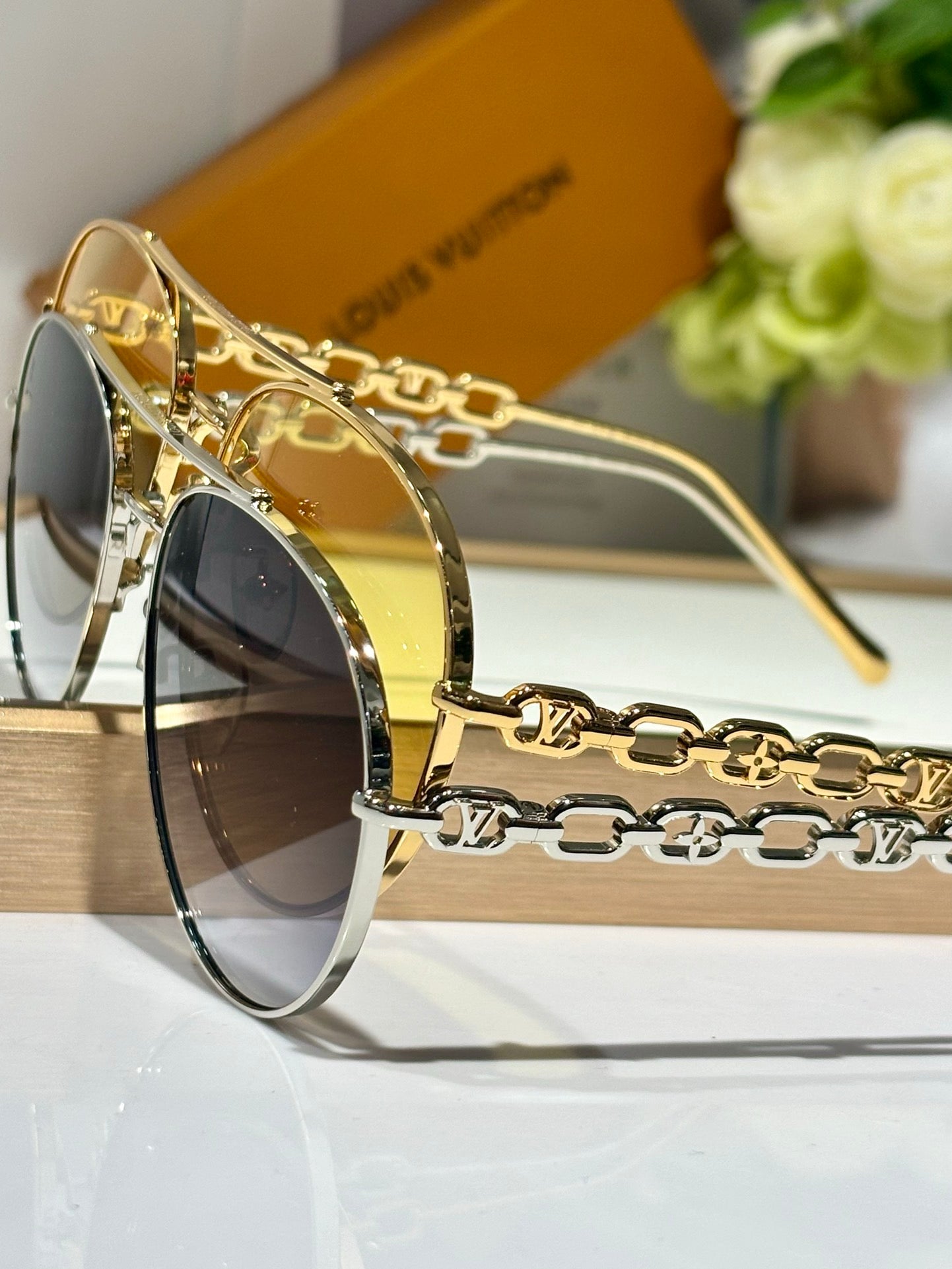 Louis Vuitton My LV Chain Pilot Z1539E Sunglasses  ✨