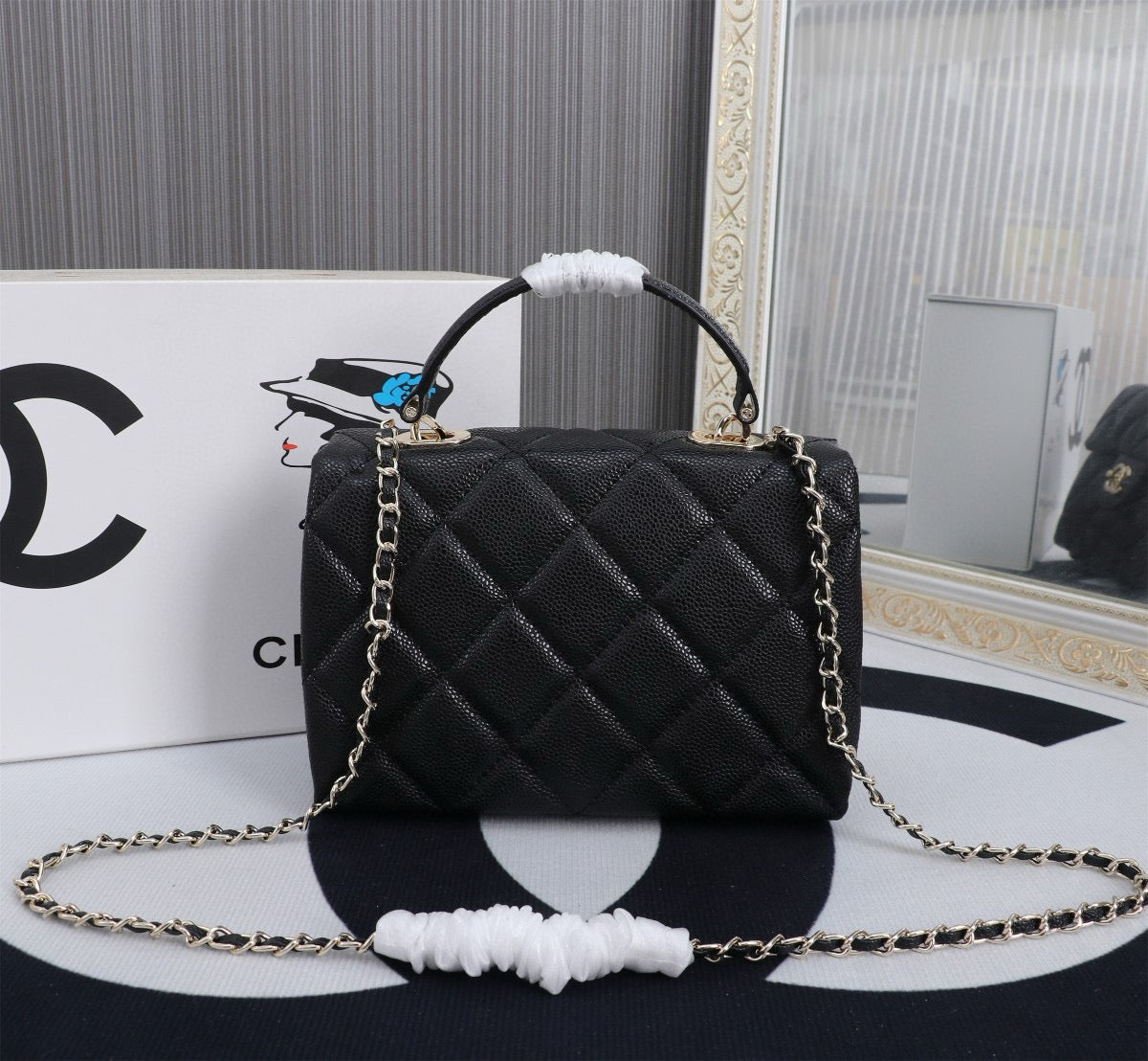 CHANEL Chanel Retrofit 24P Black Caviar 4 colors ✨