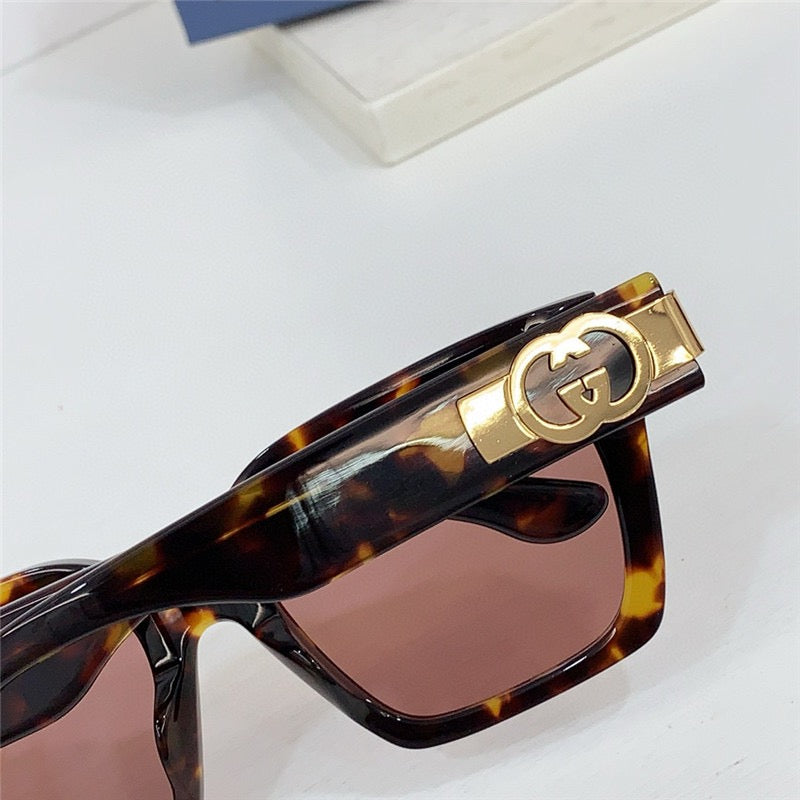 GUCCI GG 1689 Women's Oversize Logo 54mm Square Sunglasses  ✨