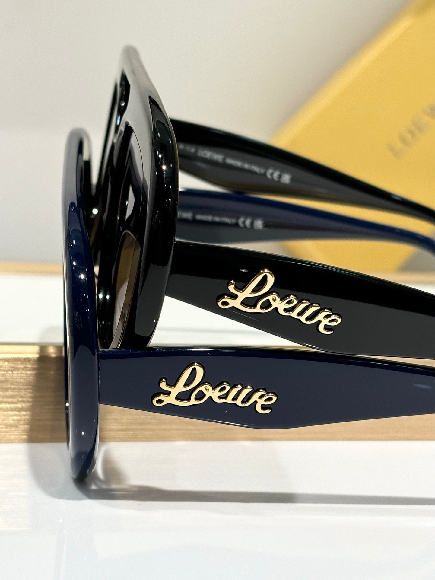 LOEWE Round Spoiler Aviator Sunglasses  ✨