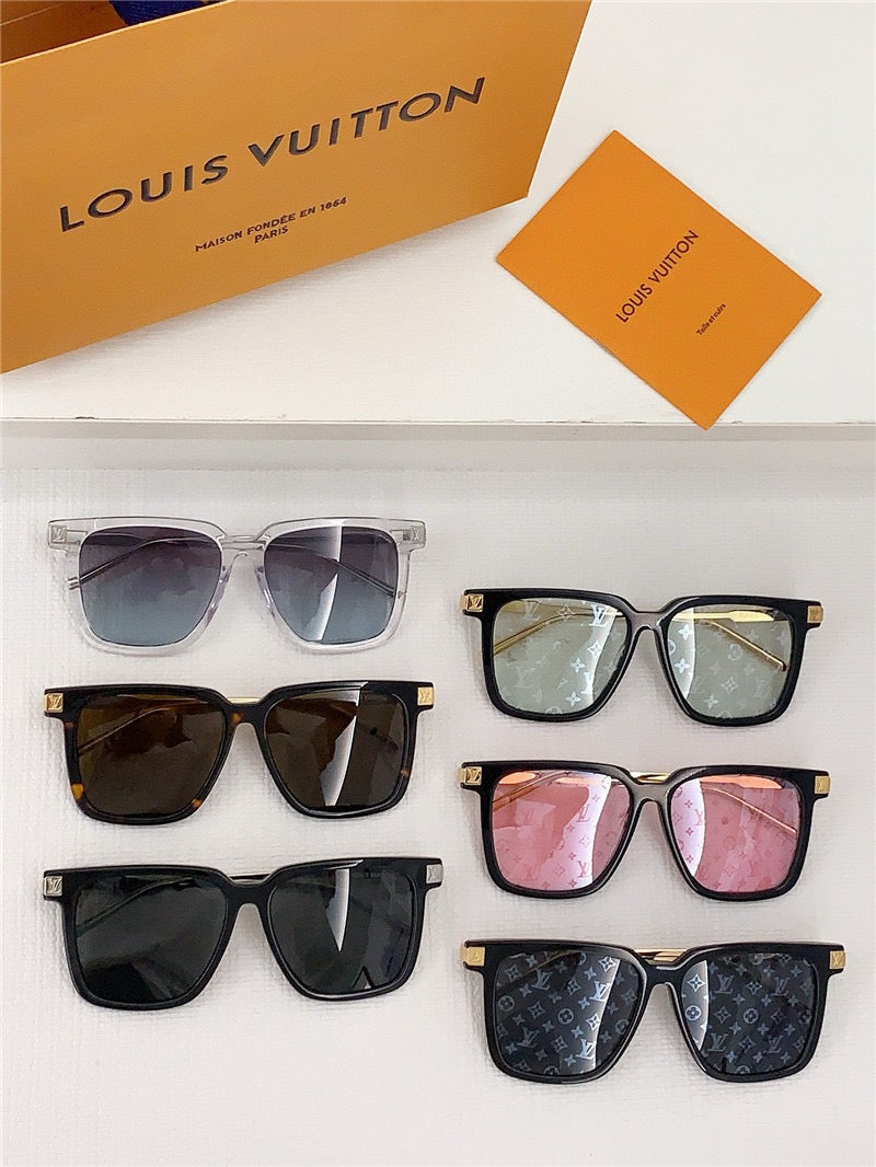 Louis Vuitton Z1667W LV Rise Square Sunglasses ✨