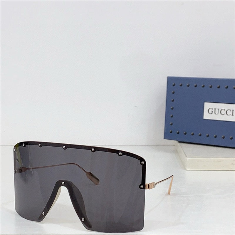 GUCCI GG1244 Monogram-Lens Acetate Mask Sunglasses  ✨