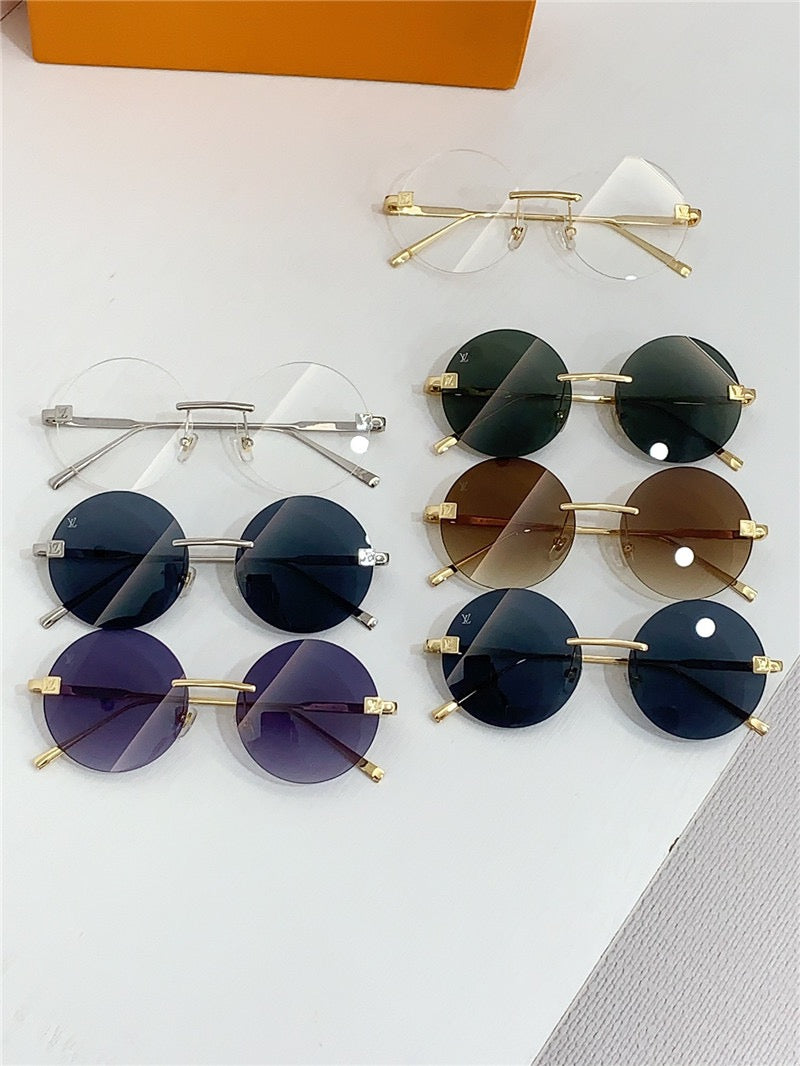 Louis Vuitton Z2515U LV Epi Metal Sunglasses ✨