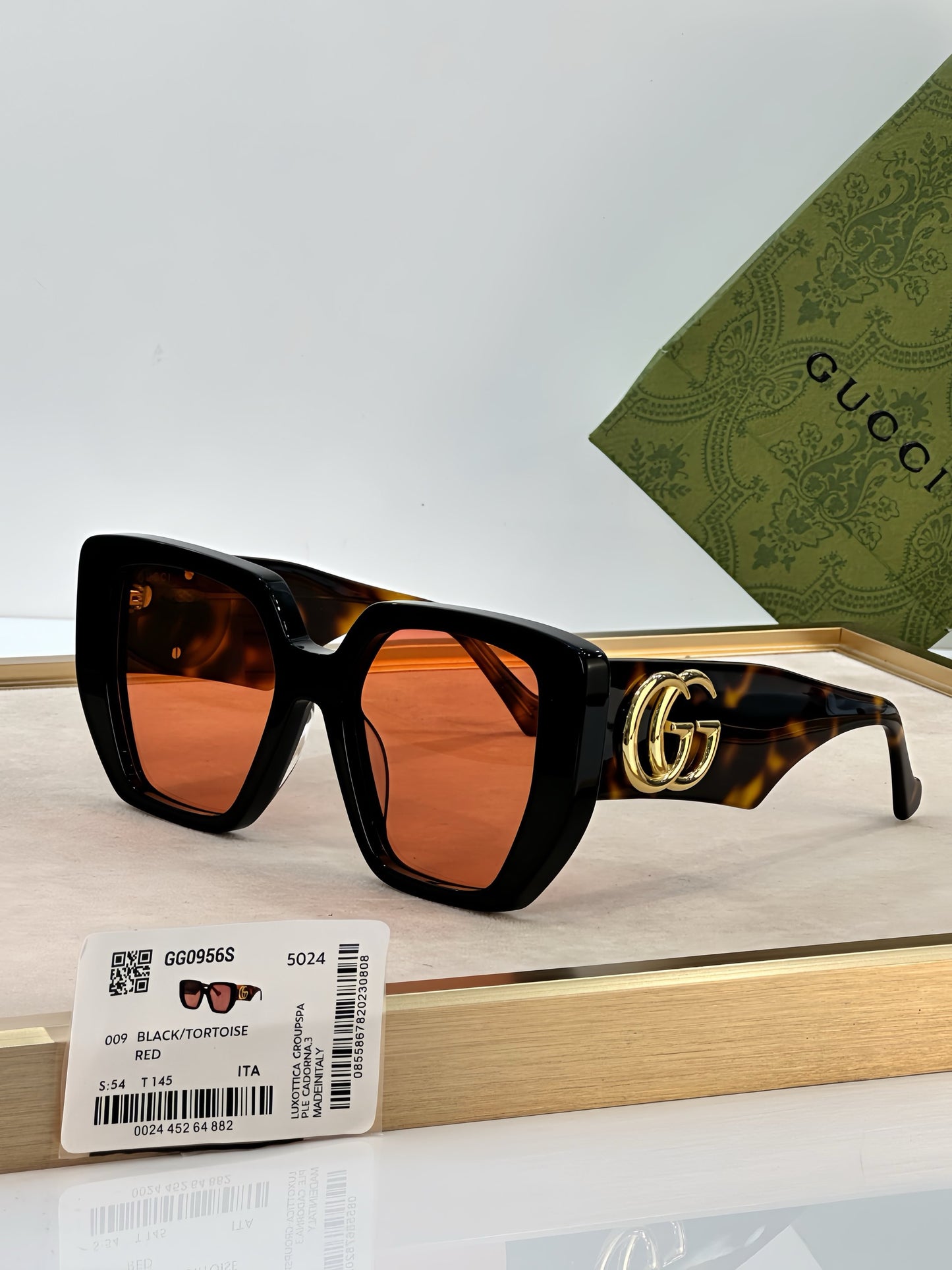 Gucci GG 0956S 001 Unisex Sunglasses ✨