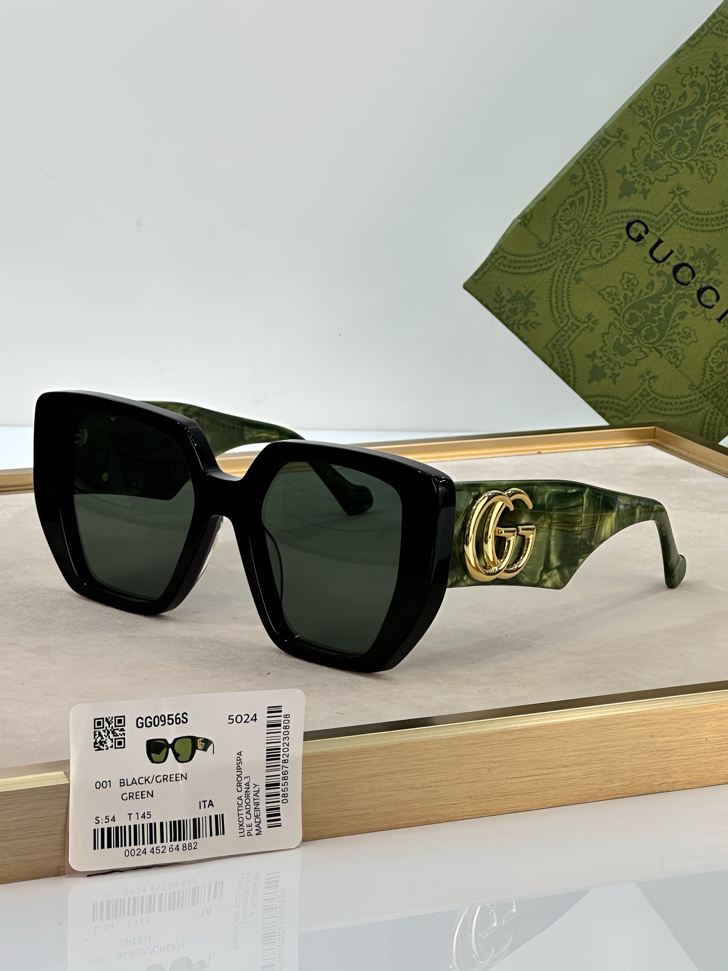 Gucci GG 0956S 001 Unisex Sunglasses ✨