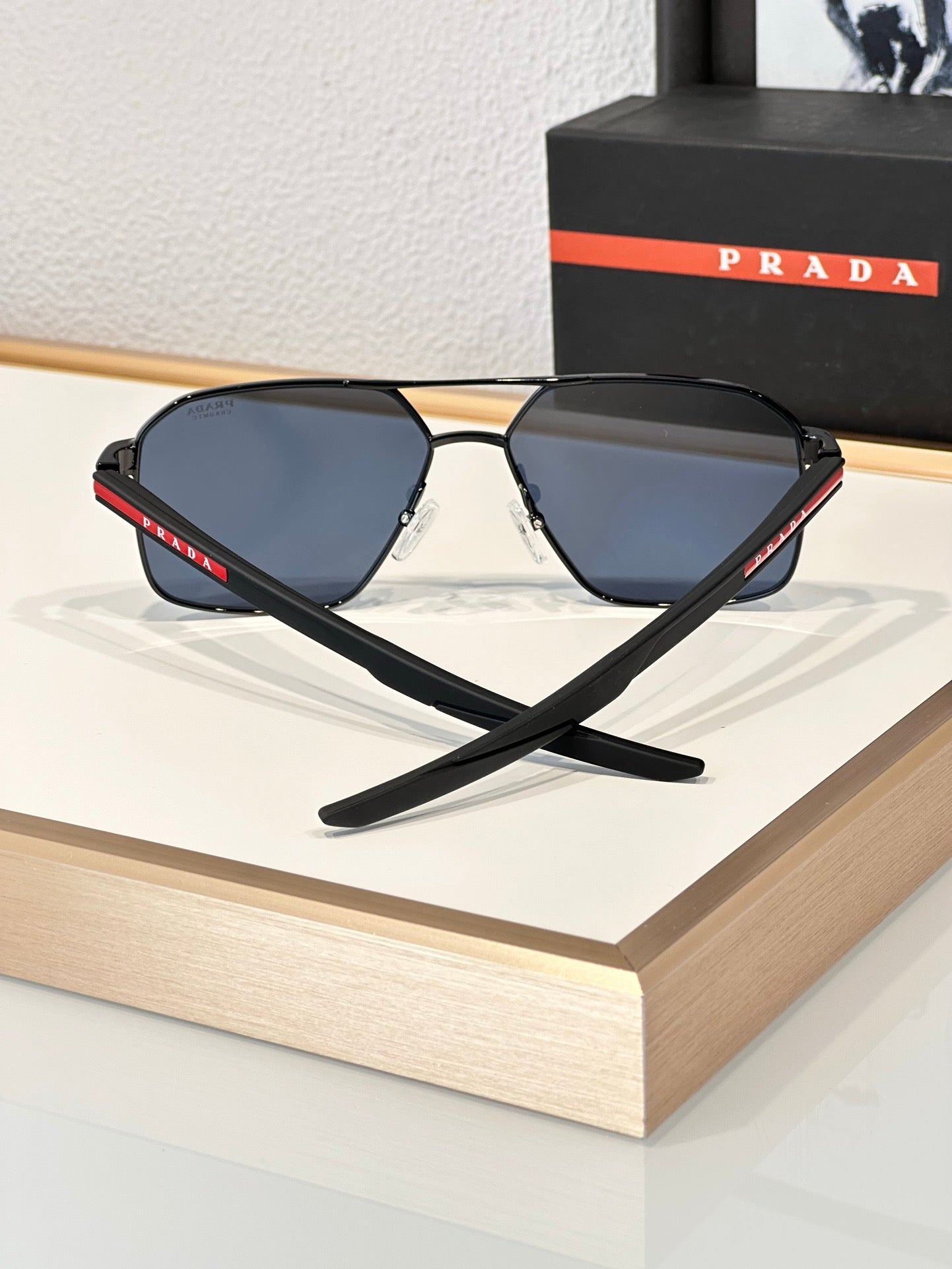 PRADA LINEA ROSSA SPS 55W Mens  Sunglasses  🟥