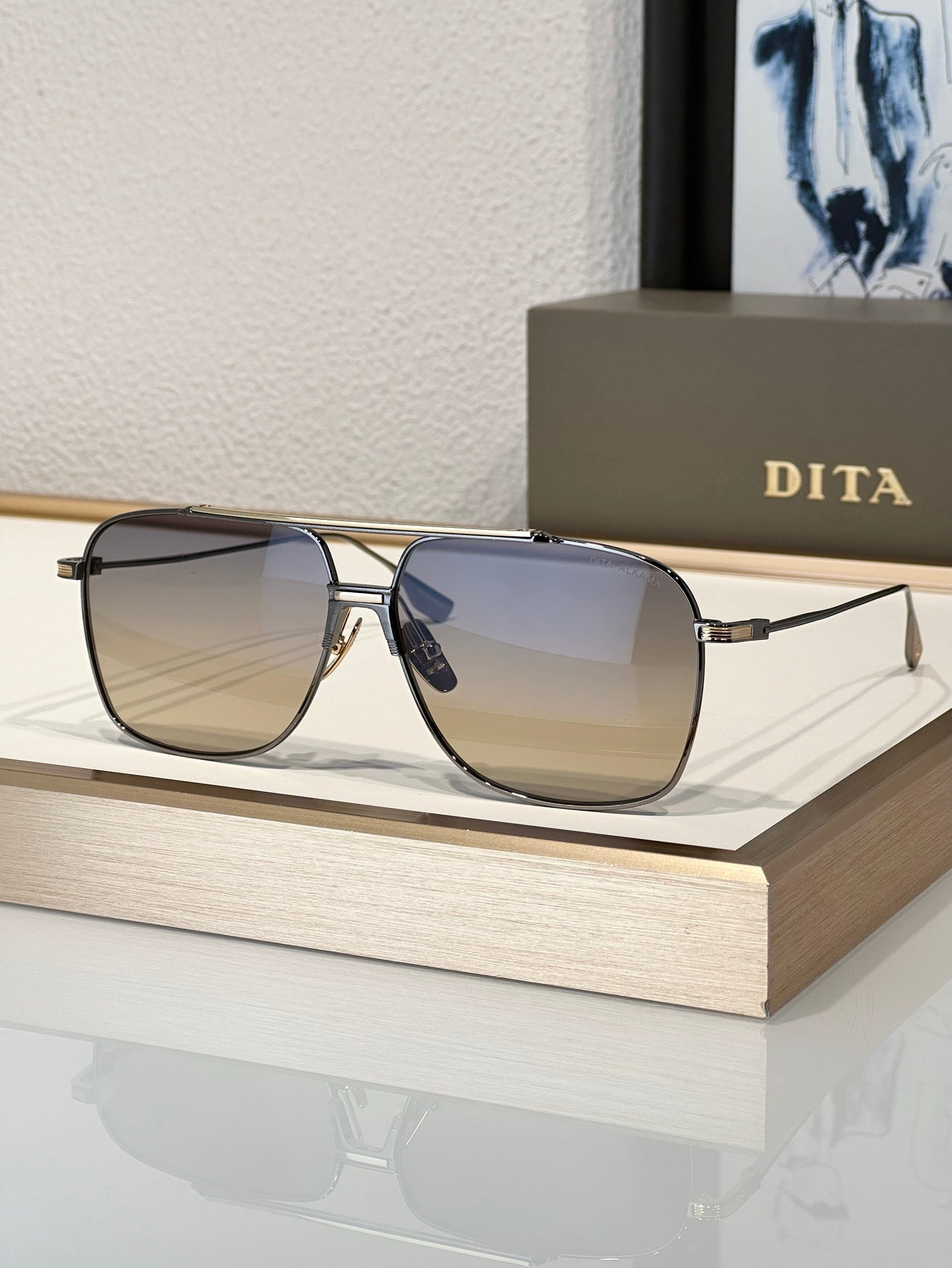 DITA Eyewear ALKAMX DTS100-A-04 POLARIZED Unisex Sunglasses 🔱 - buyonlinebehappy