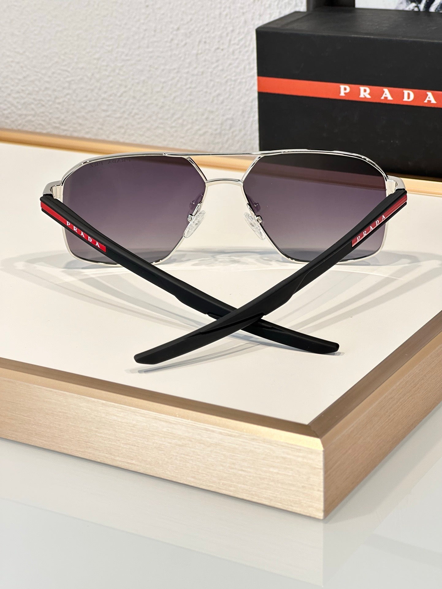 PRADA LINEA ROSSA SPS 55W Mens  Sunglasses  🟥