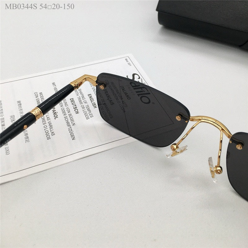 Mont Blanc MB0344 54 20 150 XL Sunglasses 🖤