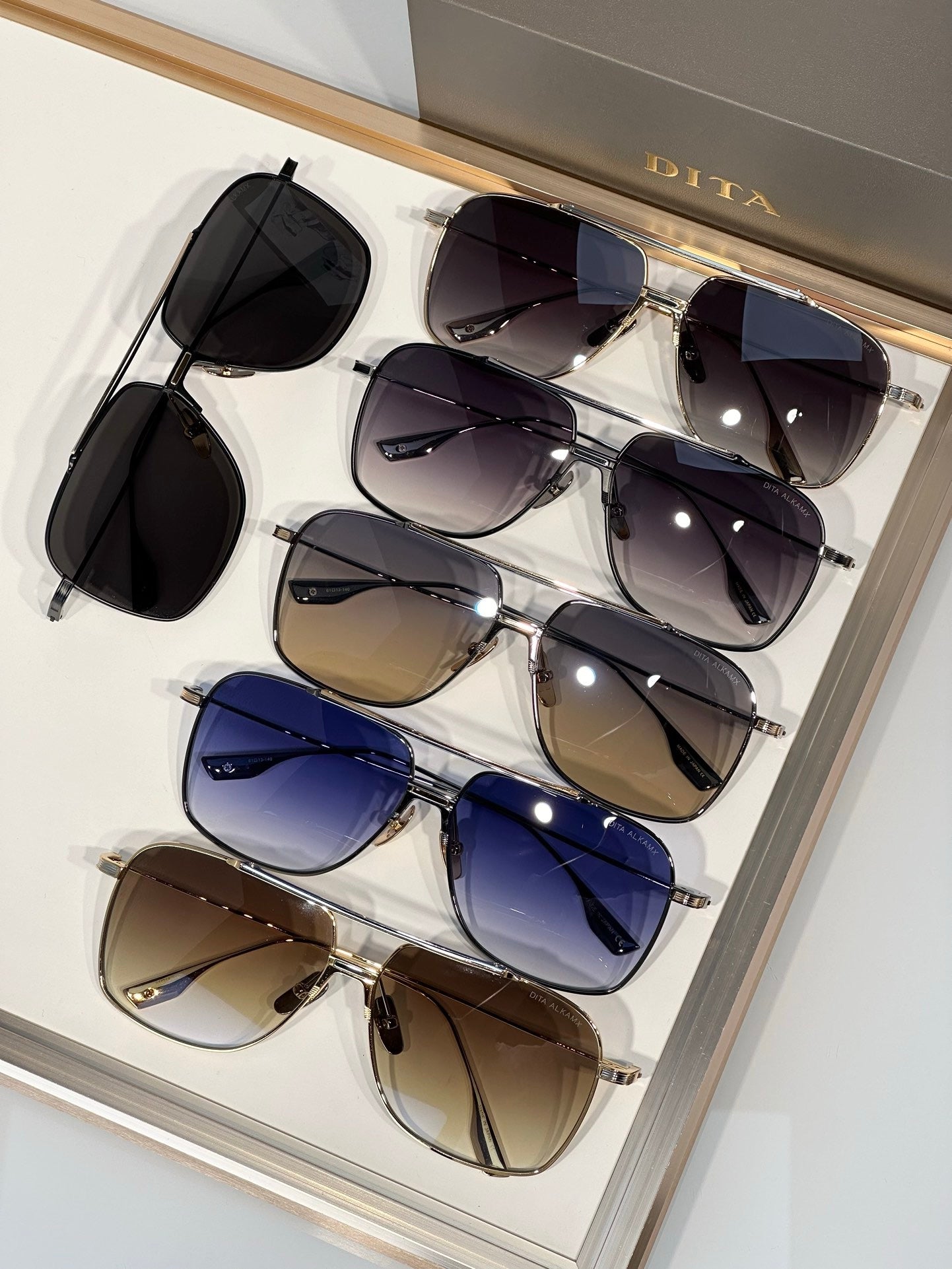 DITA Eyewear ALKAMX DTS100-A-04 POLARIZED Unisex Sunglasses 🔱 - buyonlinebehappy