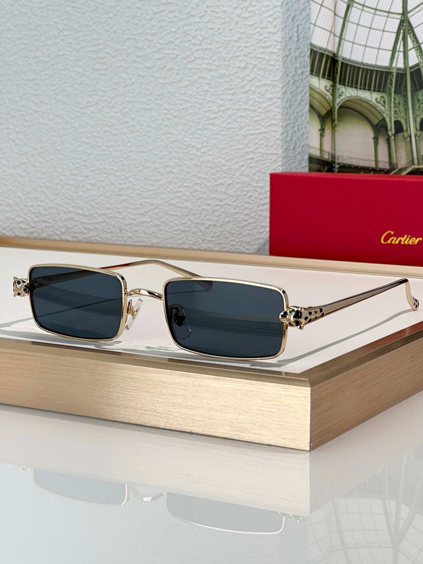 Cartier PREMIÈRE DE CARTIER CT0473S Panthere Sunglasses 🐆