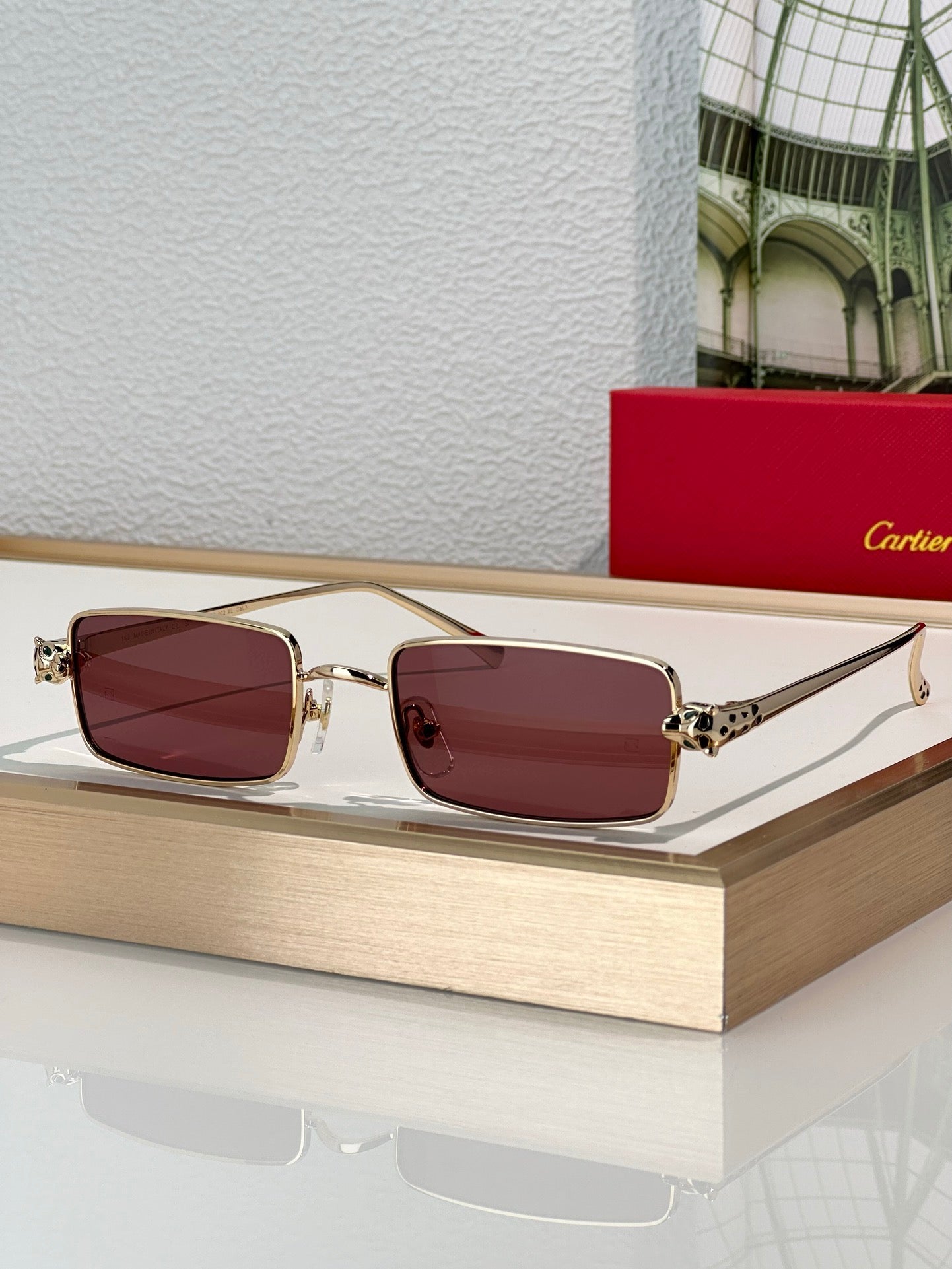 Cartier PREMIÈRE DE CARTIER CT0473S Panthere Sunglasses 🐆