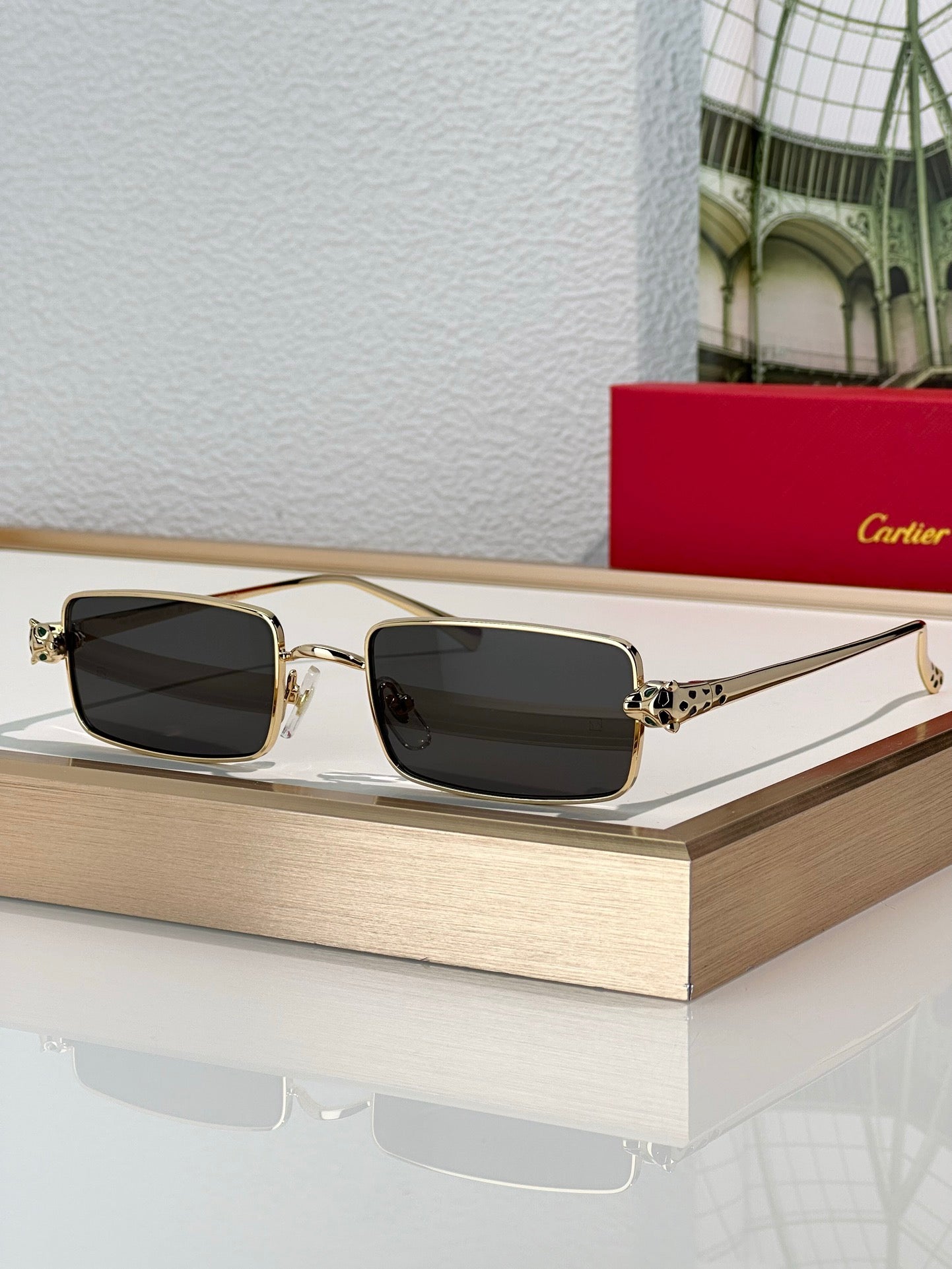 Cartier PREMIÈRE DE CARTIER CT0473S Panthere Sunglasses 🐆