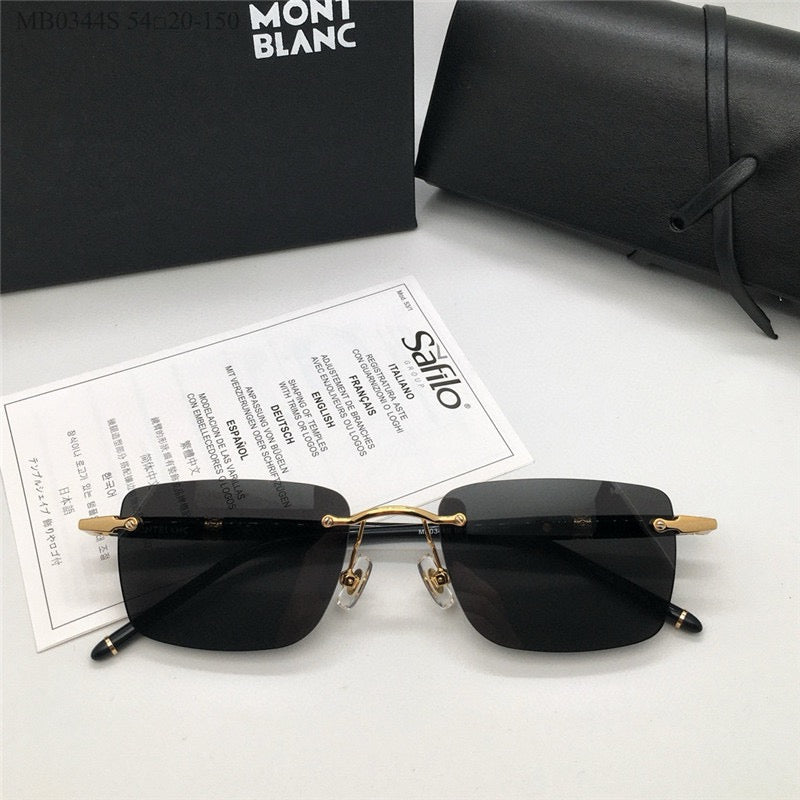 Mont Blanc MB0344 54 20 150 XL Sunglasses 🖤