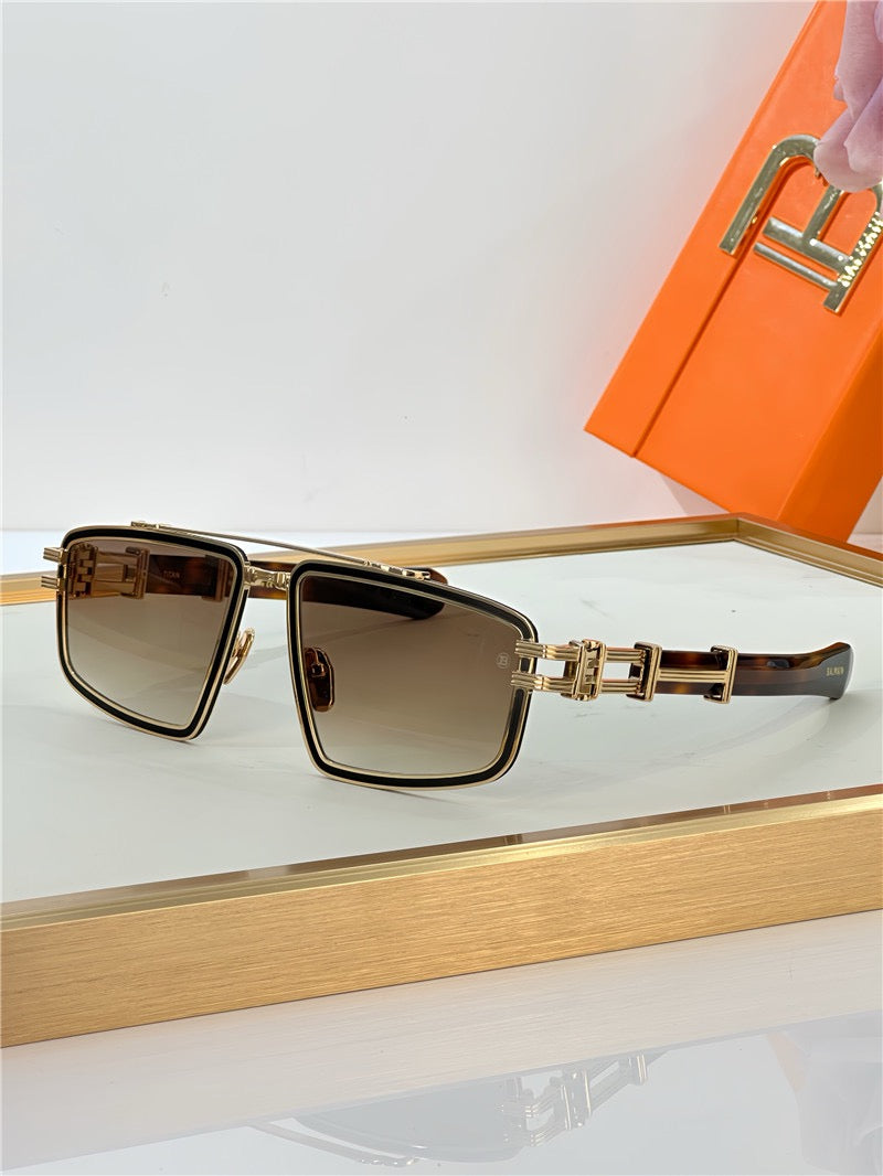 BALMAIN  TITAN Sunglasses BPS-139A-59 Unisex Sunglasses✨