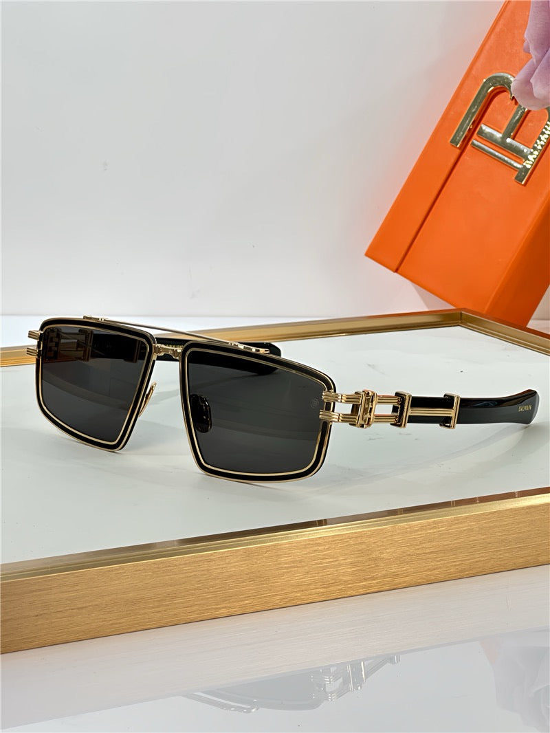 BALMAIN  TITAN Sunglasses BPS-139A-59 Unisex Sunglasses✨