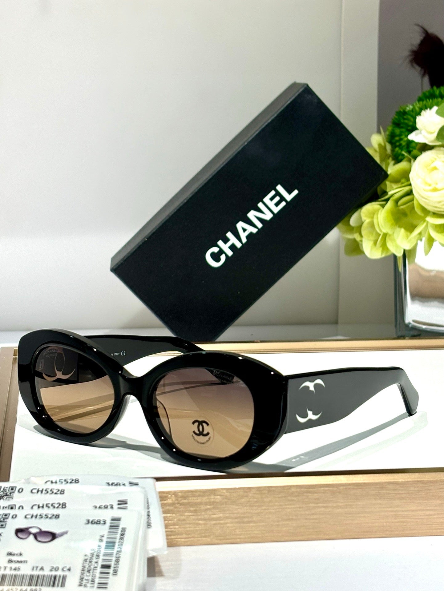 CHANEL 5528 Oval Women's Acetate Sunglasses  ✨ $640