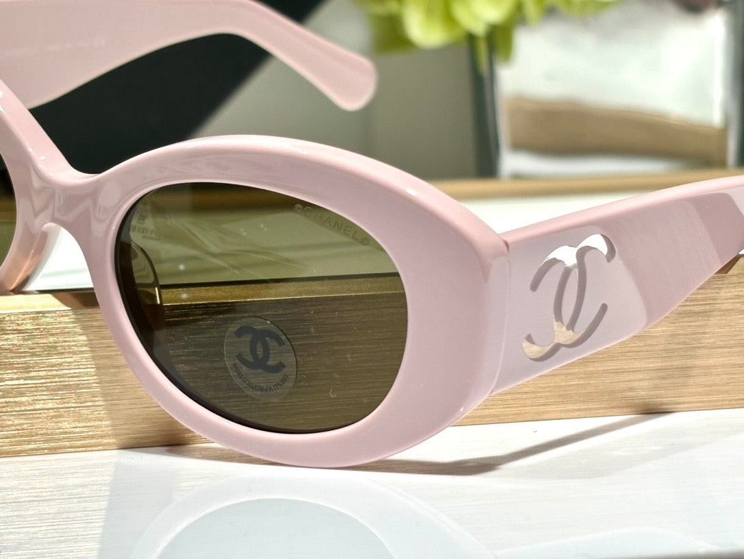 CHANEL 5528 Oval Women's Acetate Sunglasses  ✨ $640