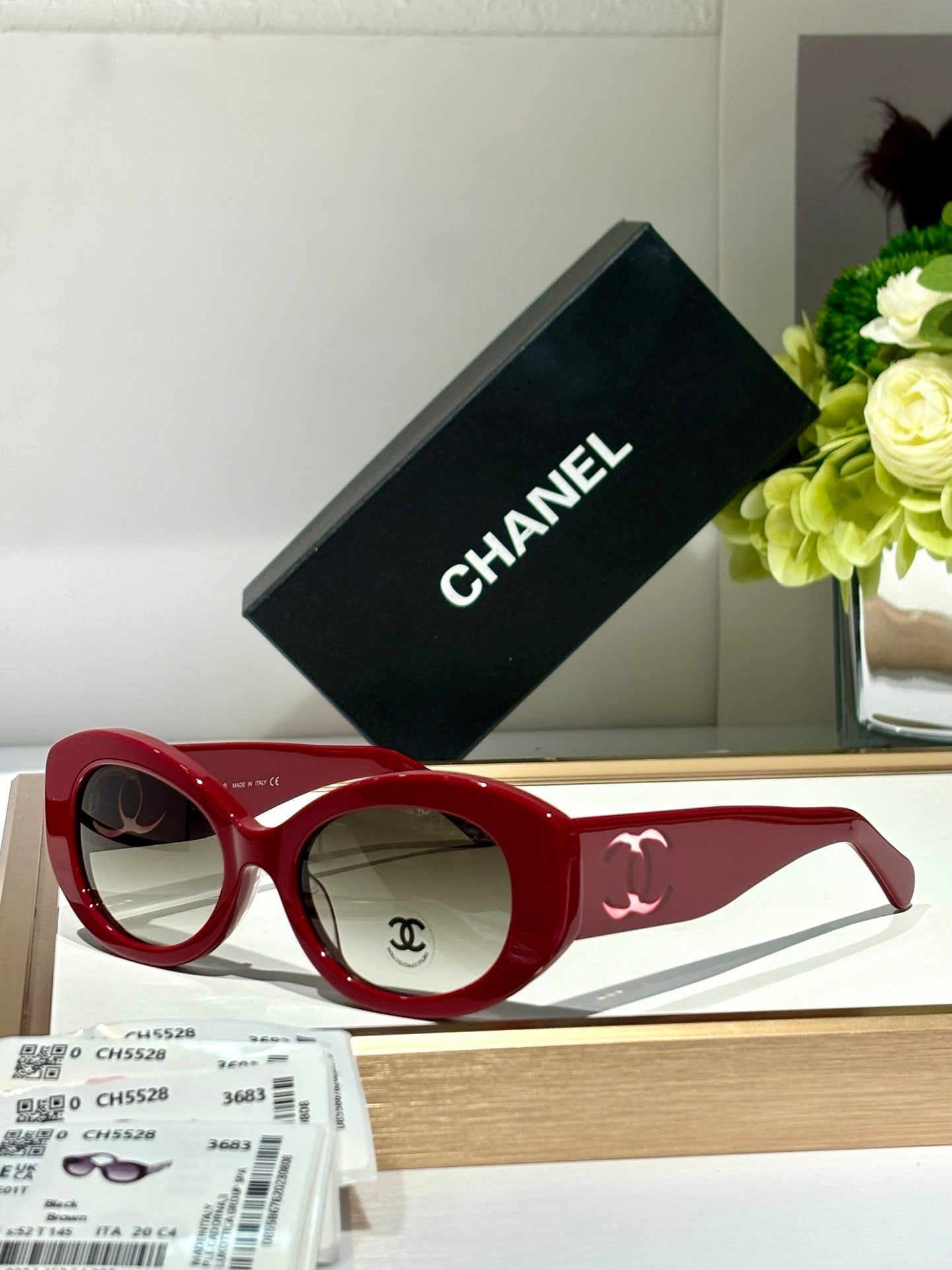 CHANEL 5528 Oval Women's Acetate Sunglasses  ✨ $640