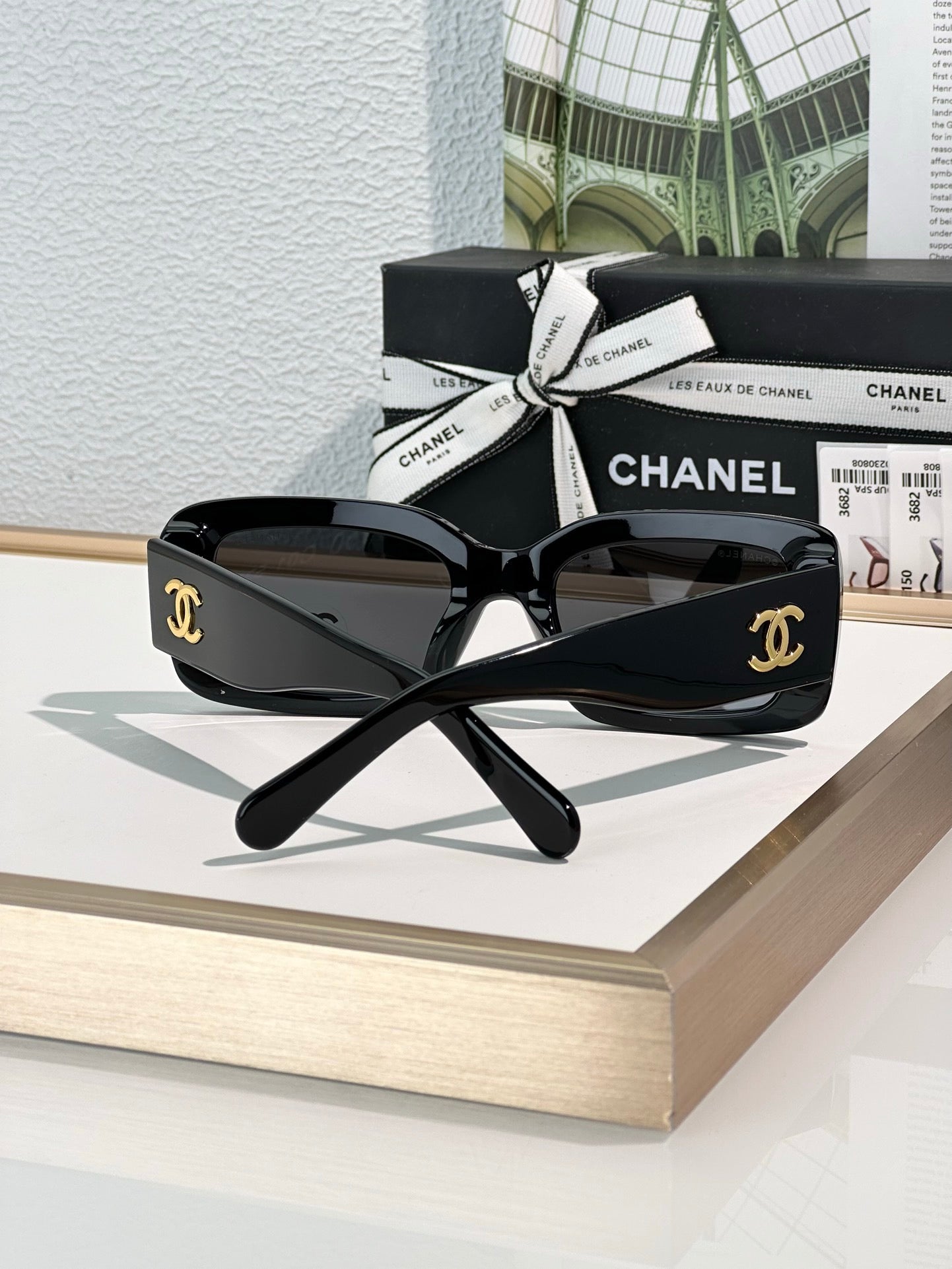 2024 CHANEL 9150 Rectangle Women's Acetate Sunglasses  ✨