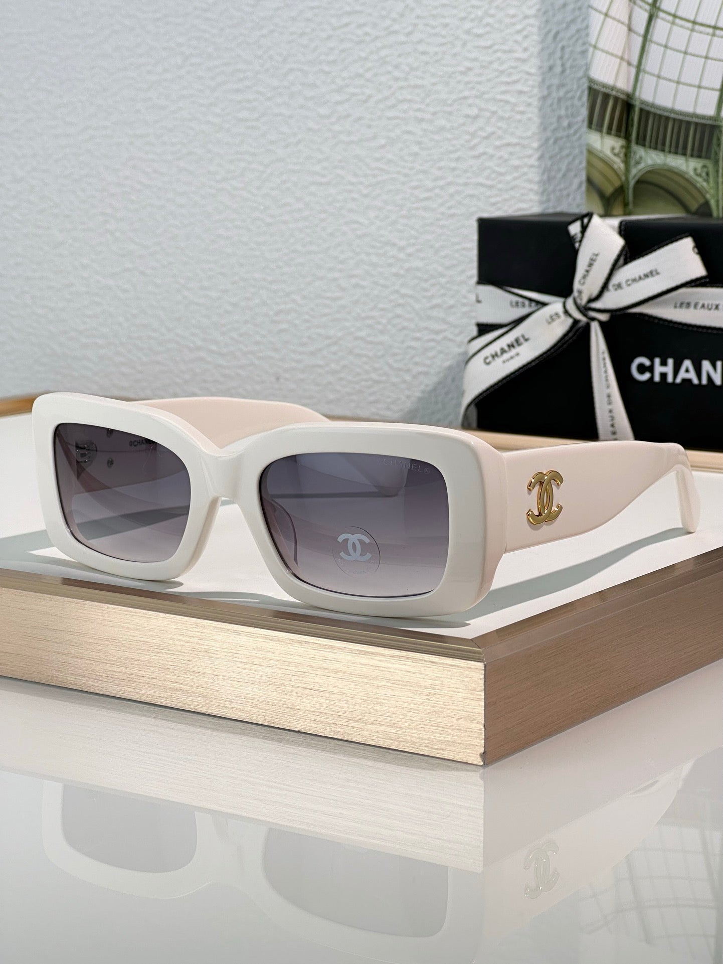 2024 CHANEL 9150 Rectangle Women's Acetate Sunglasses  ✨