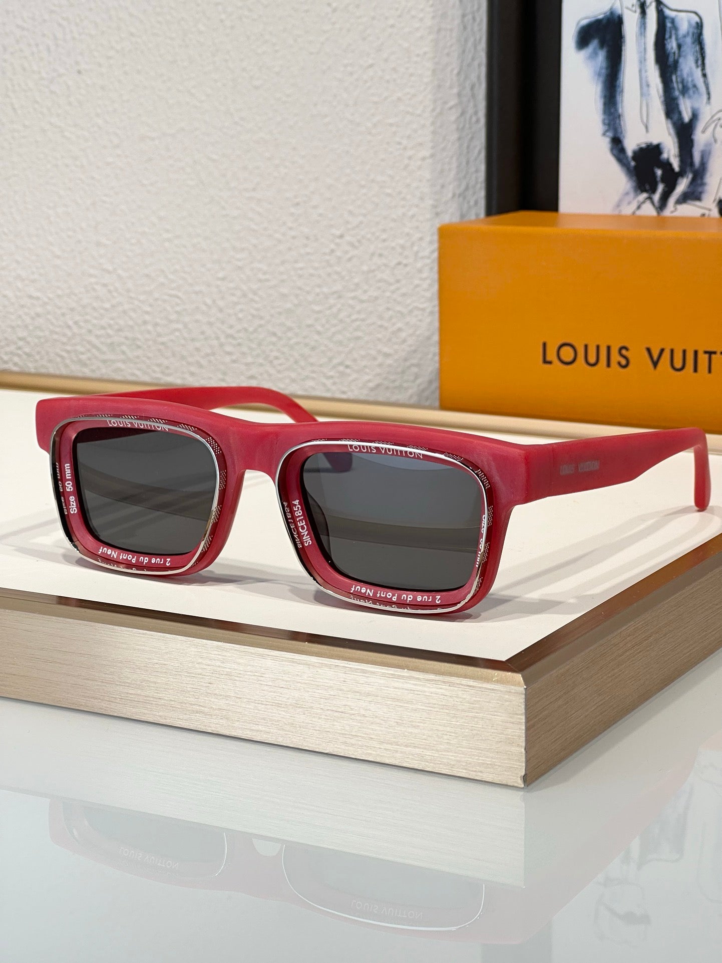 Z2442U Louis Vuitton Super Vision Square Sunglasses ✨