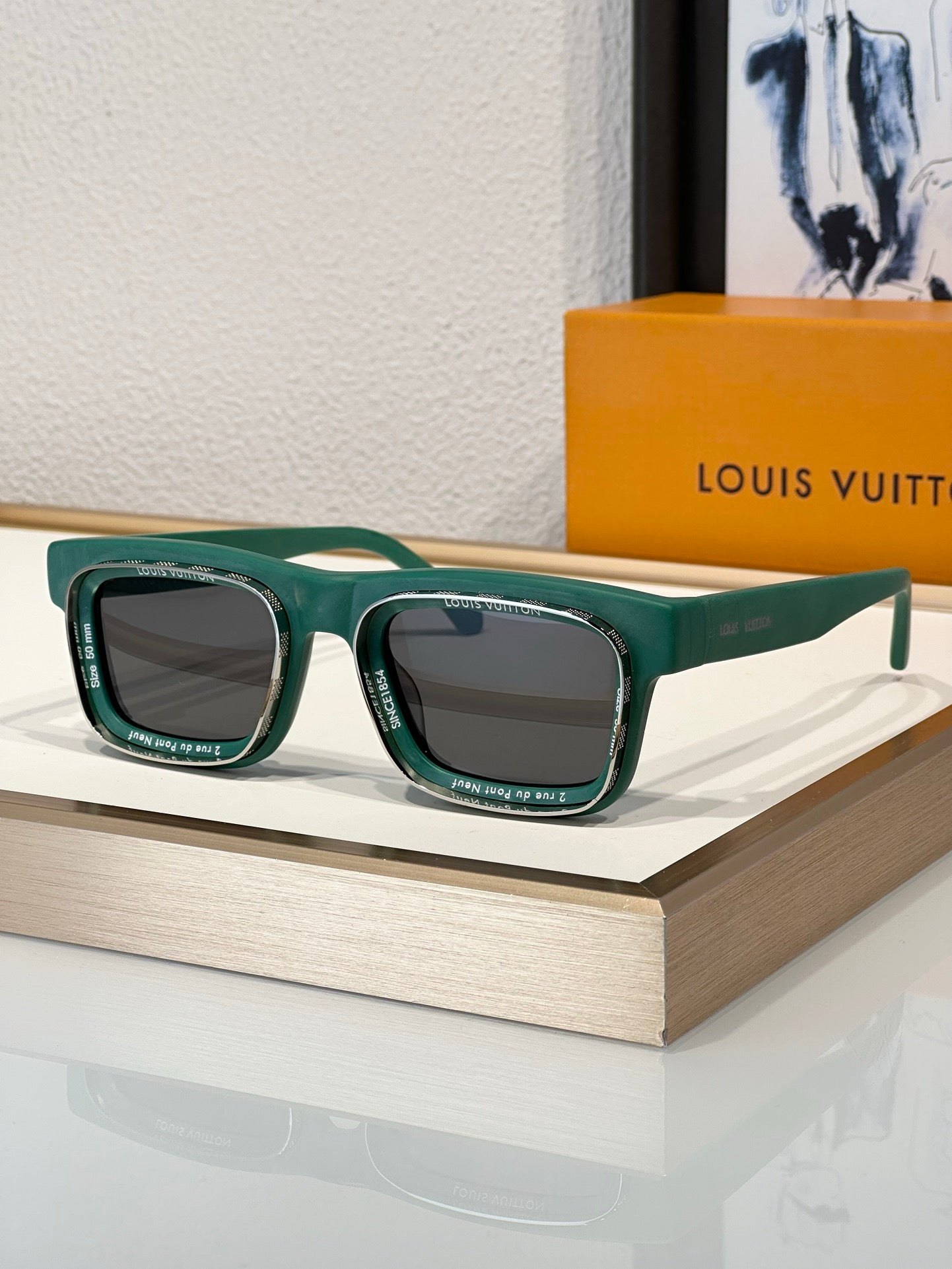 Z2442U Louis Vuitton Super Vision Square Sunglasses ✨