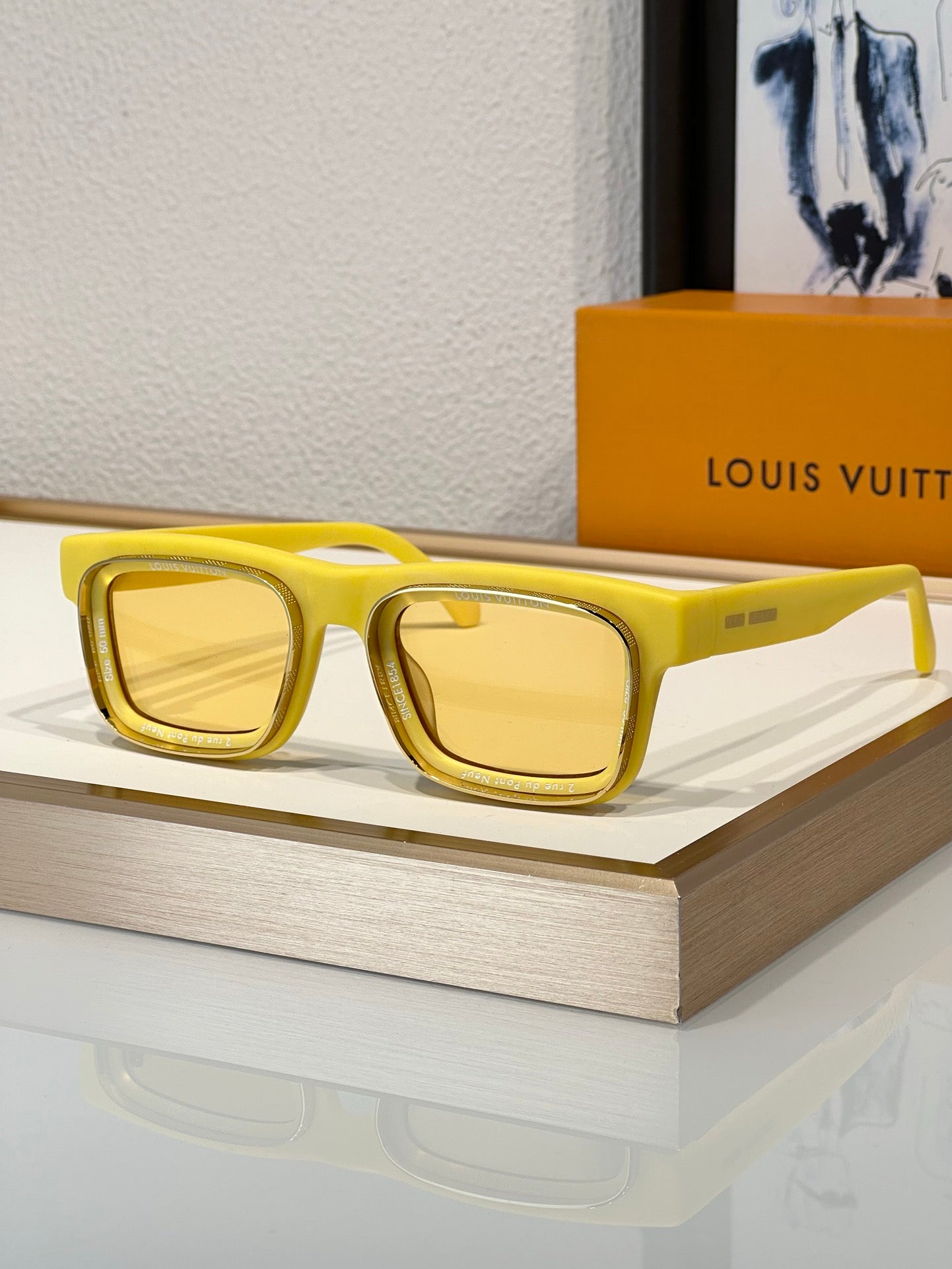 Z2442U Louis Vuitton Super Vision Square Sunglasses ✨