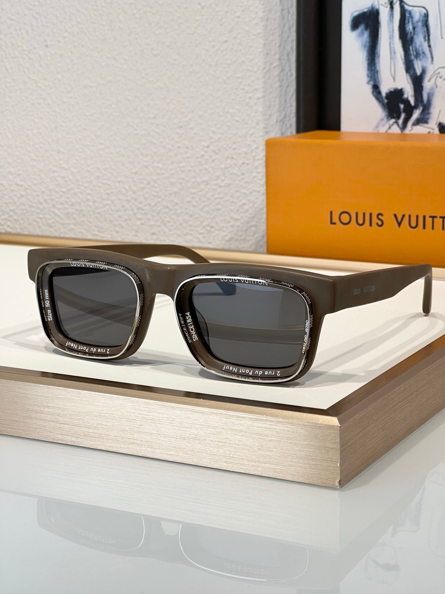 Z2442U Louis Vuitton Super Vision Square Sunglasses ✨