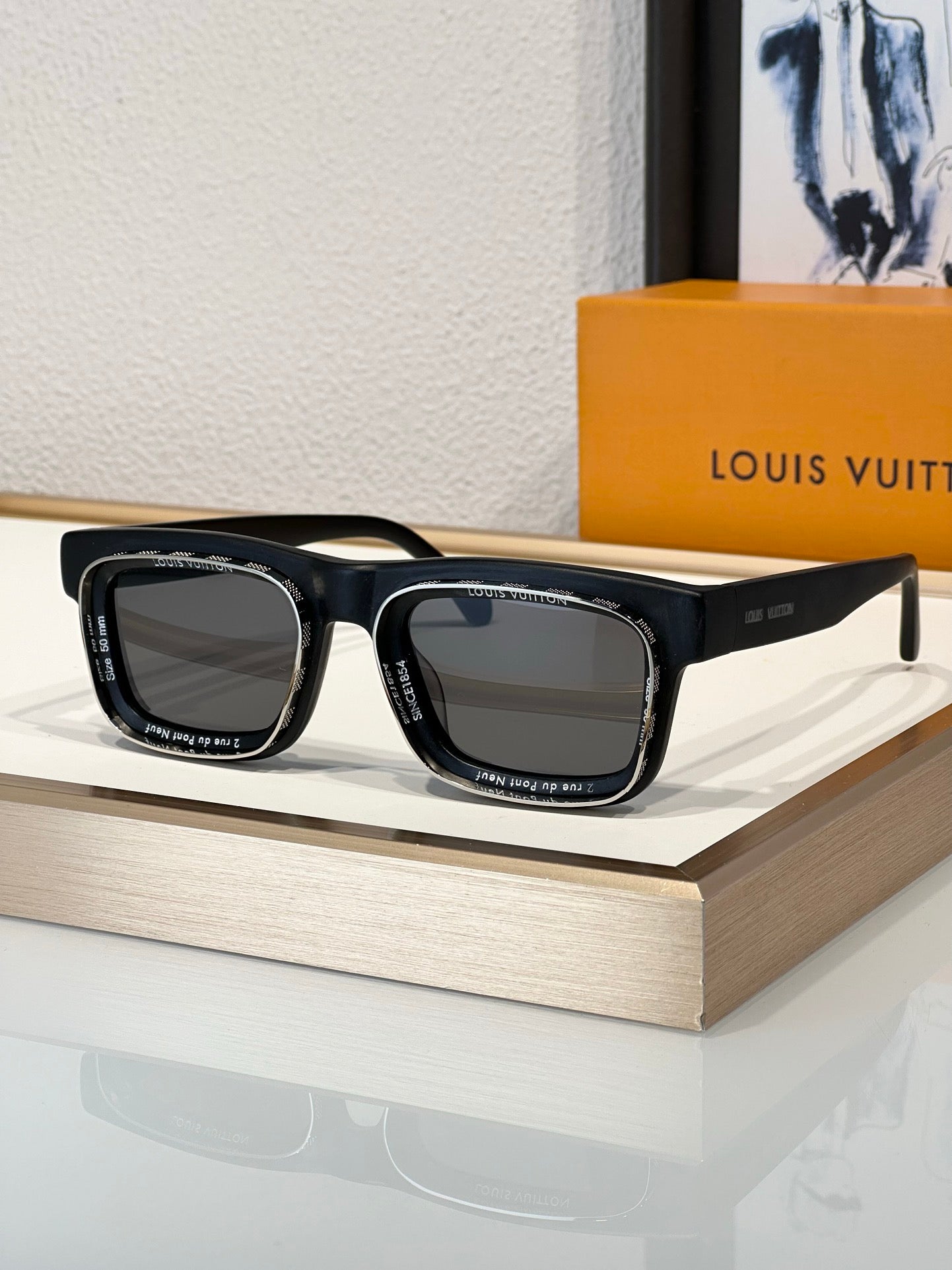 Z2442U Louis Vuitton Super Vision Square Sunglasses ✨