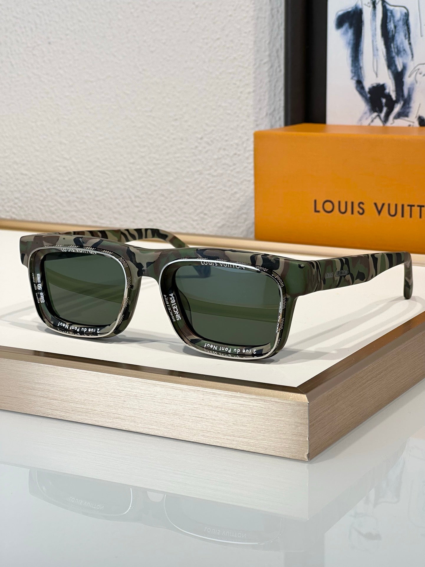 Z2442U Louis Vuitton Super Vision Square Sunglasses ✨