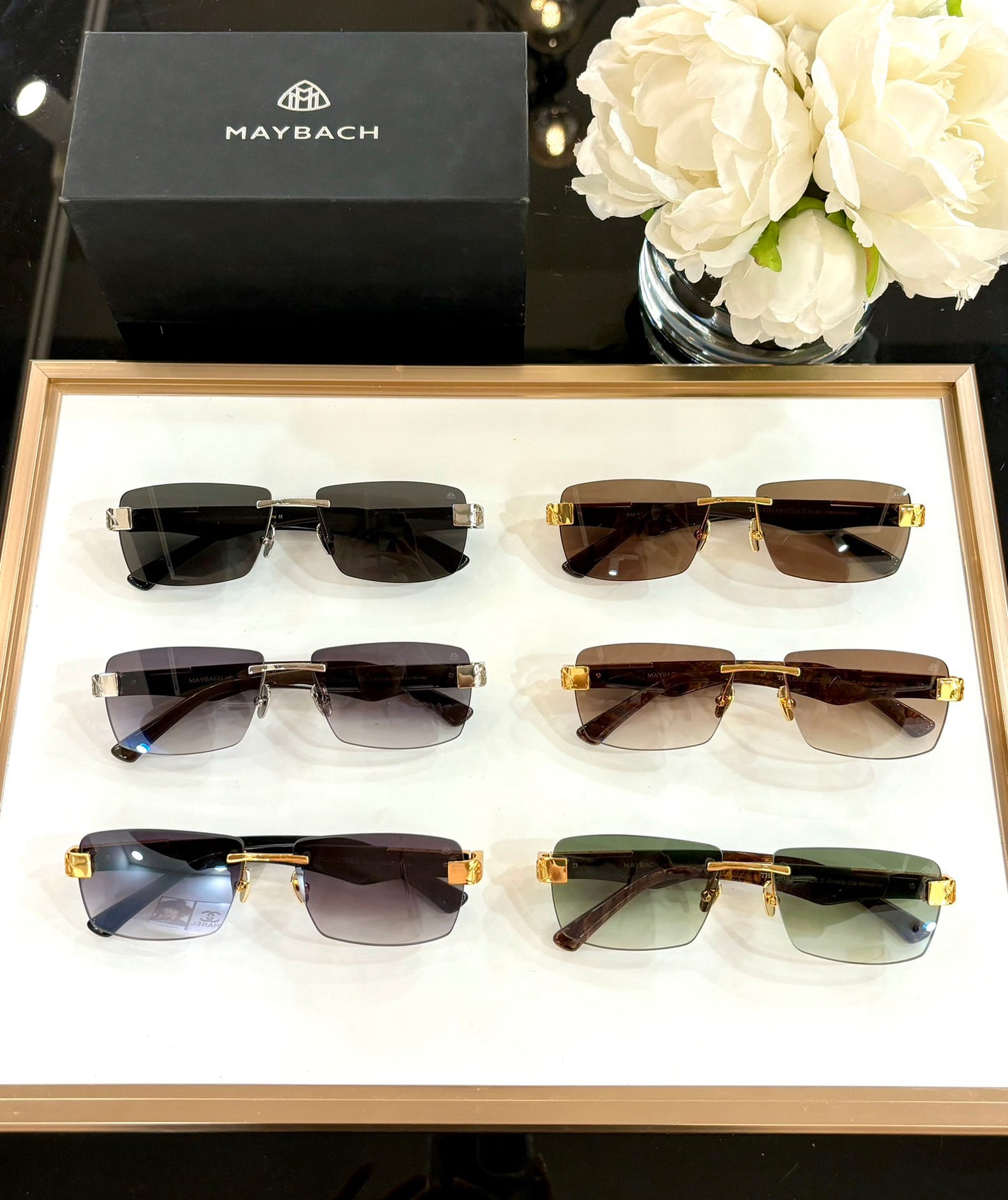 MAYBACH The CHARACTER II  Unisex Sunglasses Mirror Zeiss Lenses 👑