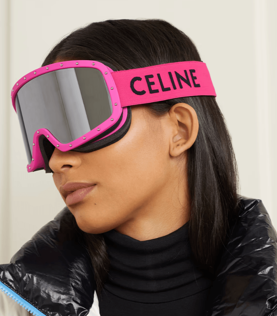 1 2024 CELINE EYEWEAR Studded Ski Goggles Sunglasses ✨ - buyonlinebehappy