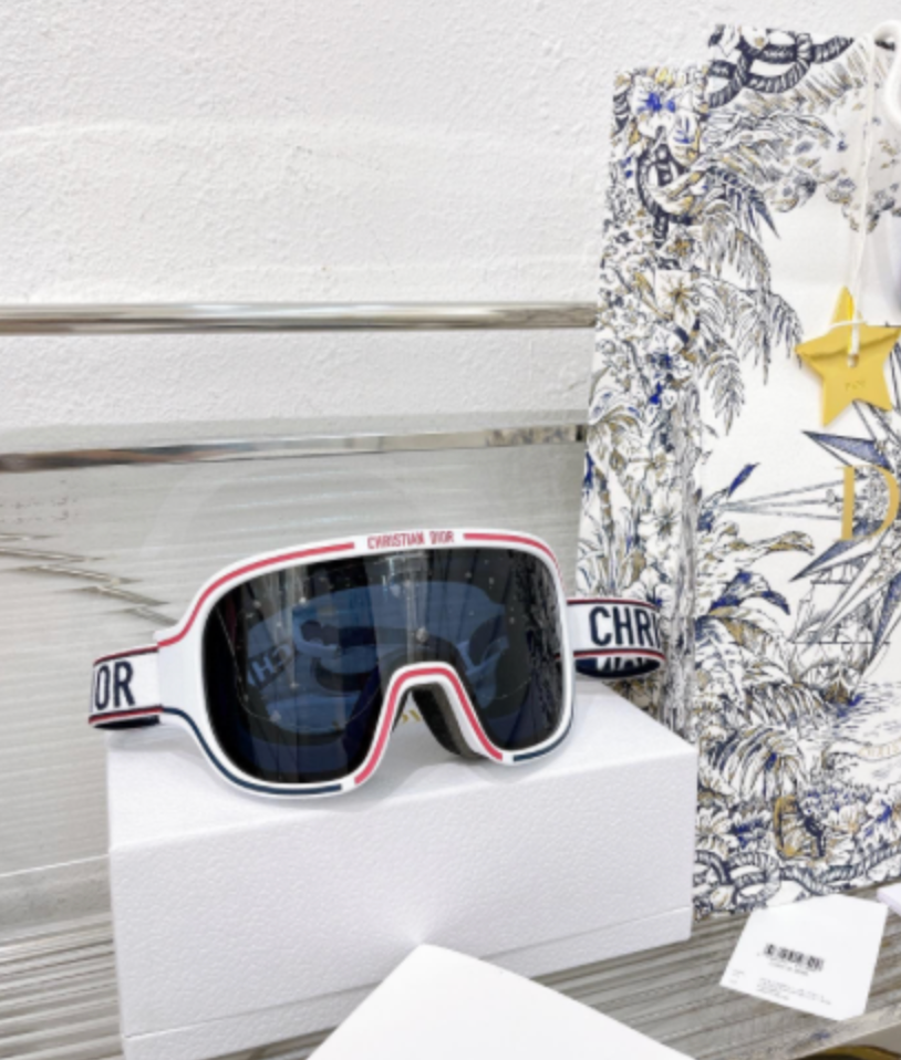 2024 DIOR  DIORALPS M1I White Ski Goggles ❄️ - buyonlinebehappy