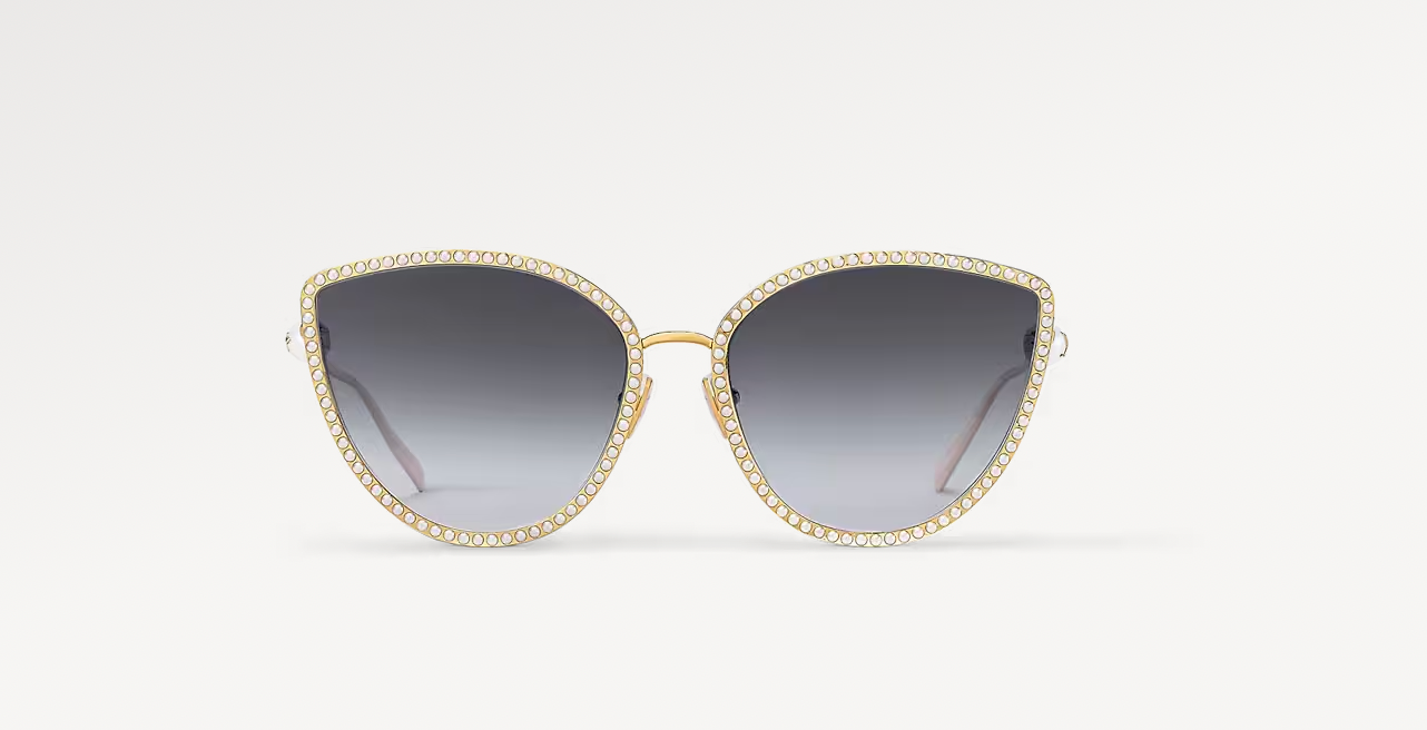 Louis Vuitton Z1995U LV Pearl Cat Eye Sunglasses✨ - buyonlinebehappy